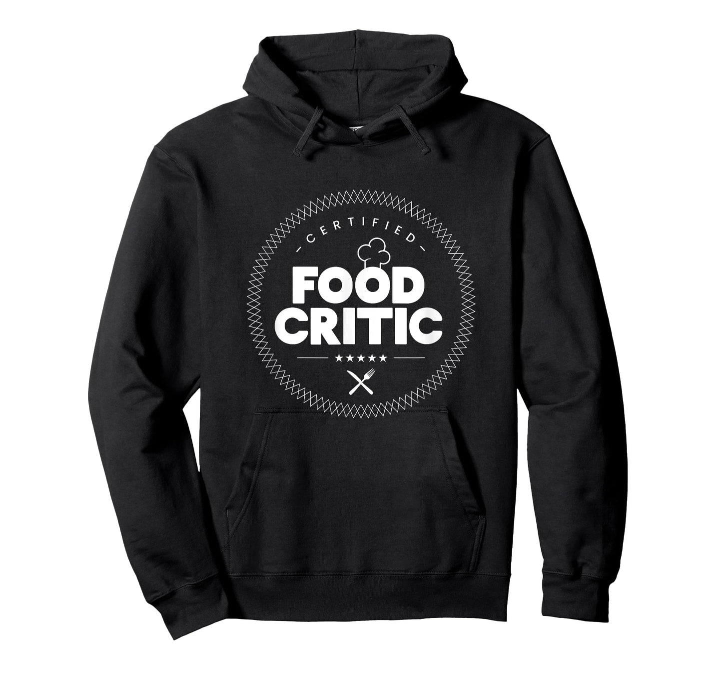 Certified Food Critic Food Lovers and Foodie T-Shirt T-Shirt