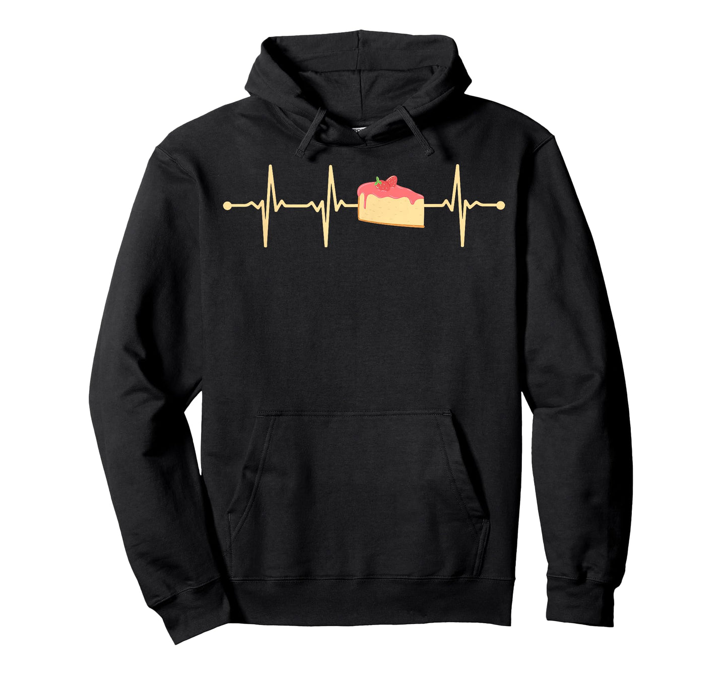 Cheesecake Heartbeat - Funny Cheesecake Lover T-Shirt
