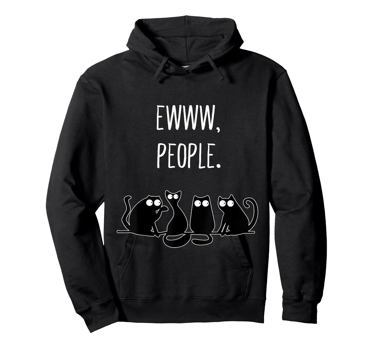 Ewww People Cat Lovers Novelty Gifts Ew People T-Shirt