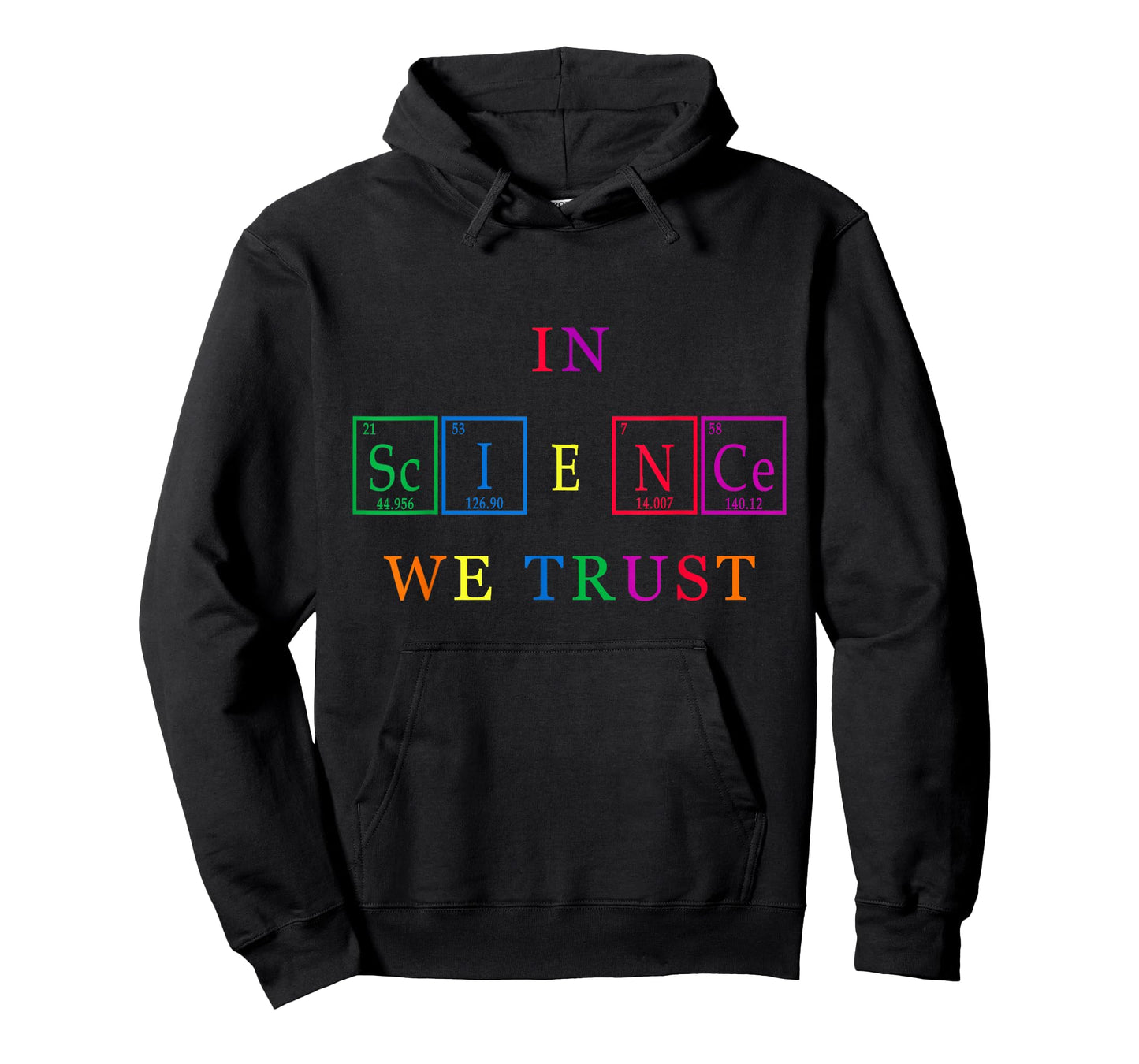 Cute Rainbow In Science We Trust T-Shirt - Gay Pride Shirt T-Shirt