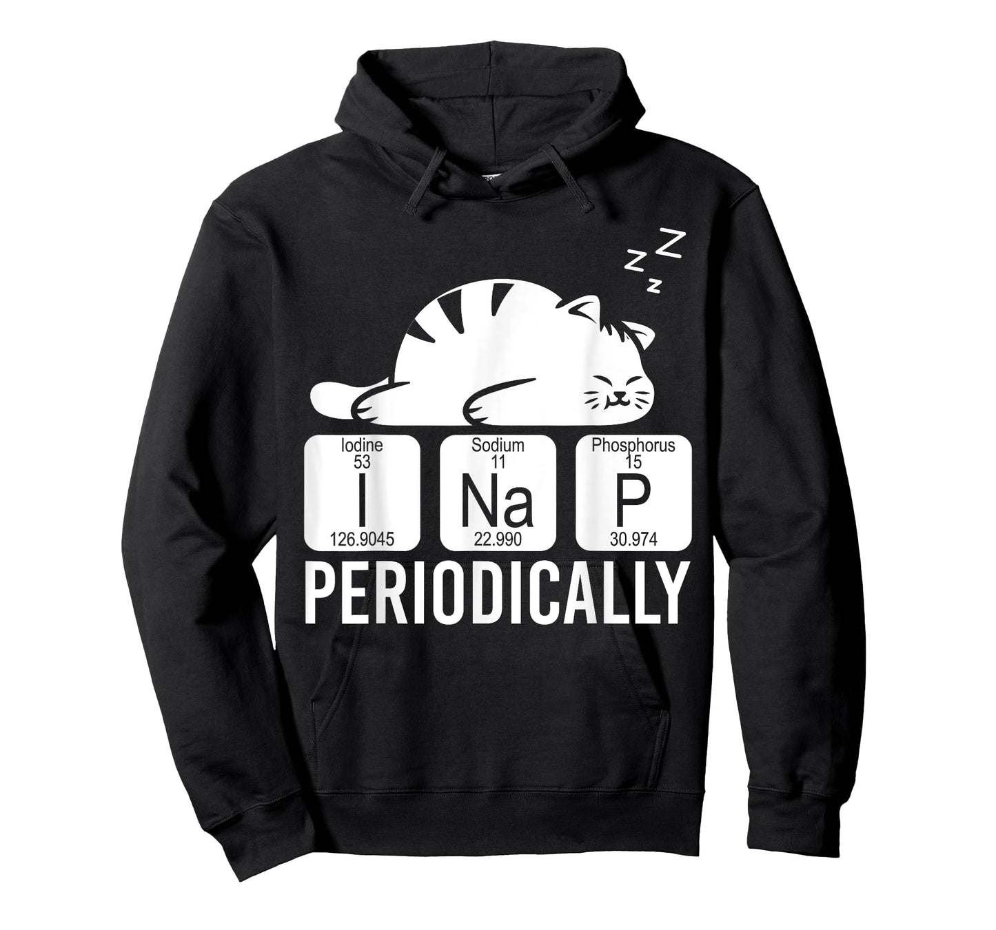 Cute Animal Periodic Table Funny Chemist Gift Cat Chemistry Men Women Girls Kids T-Shirt