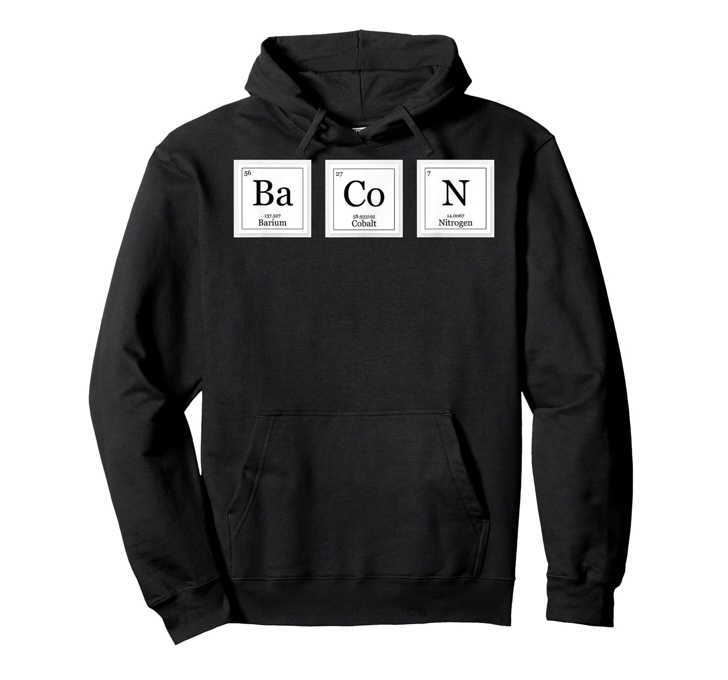 Bacon Ba Co N Funny Chemistry Period Table Elements T-shirt T-Shirt