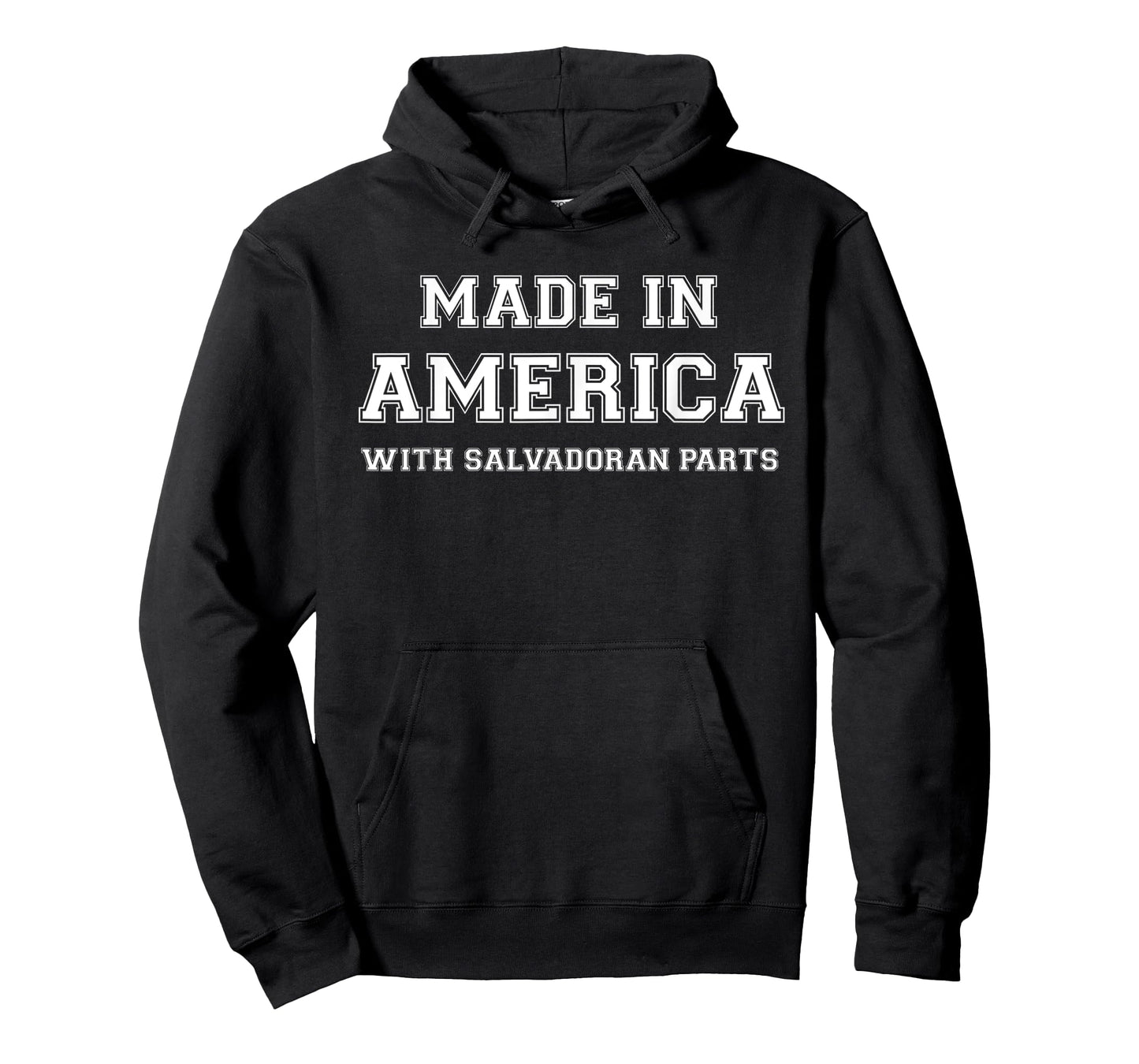 MADE IN AMERICA WITH SALVADORAN PARTS El Salvador USA T-Shirt