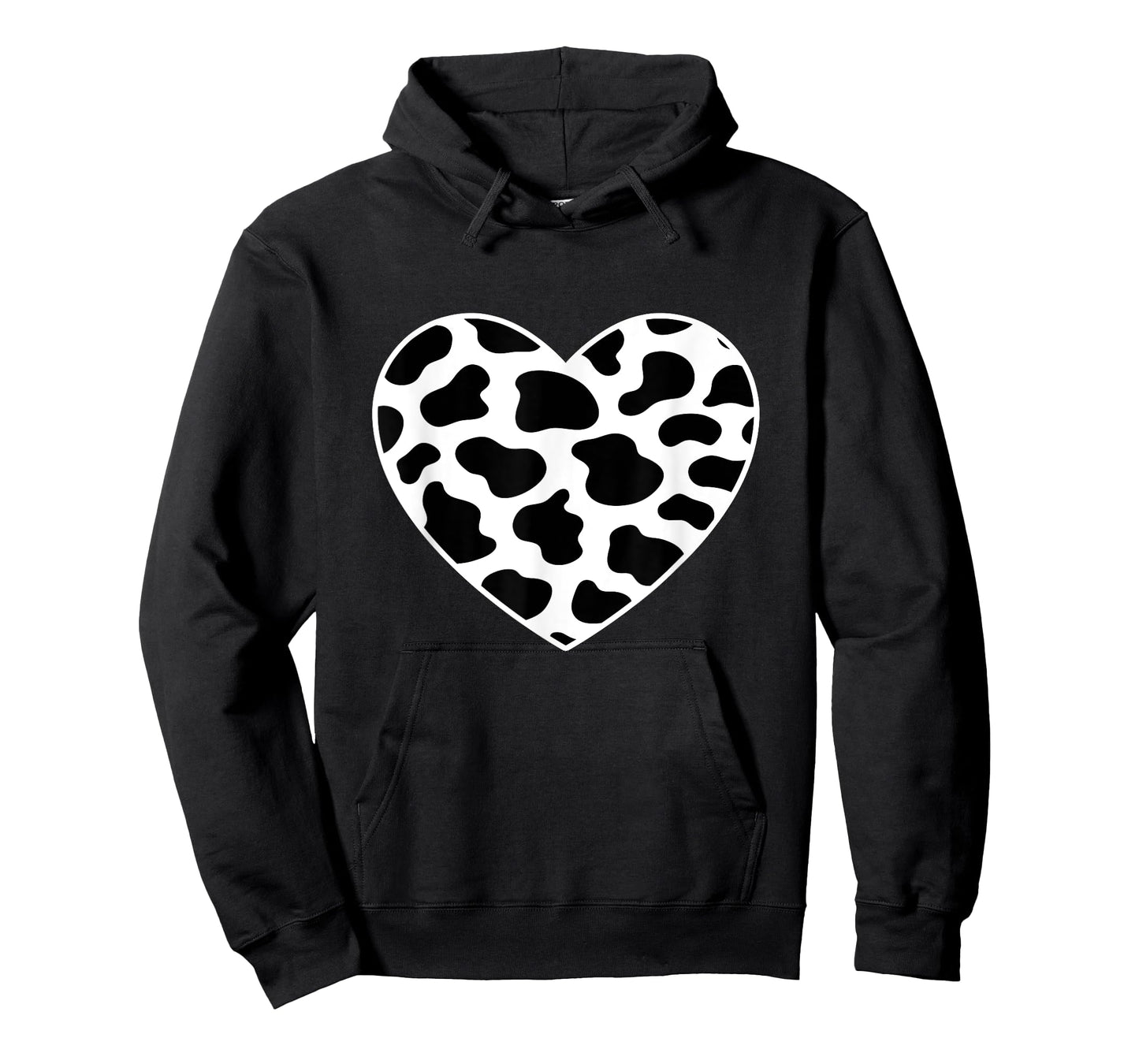 Cow Print Heart Cow Mom Mommy Dad Cow Lover Women Men Farmer T-Shirt