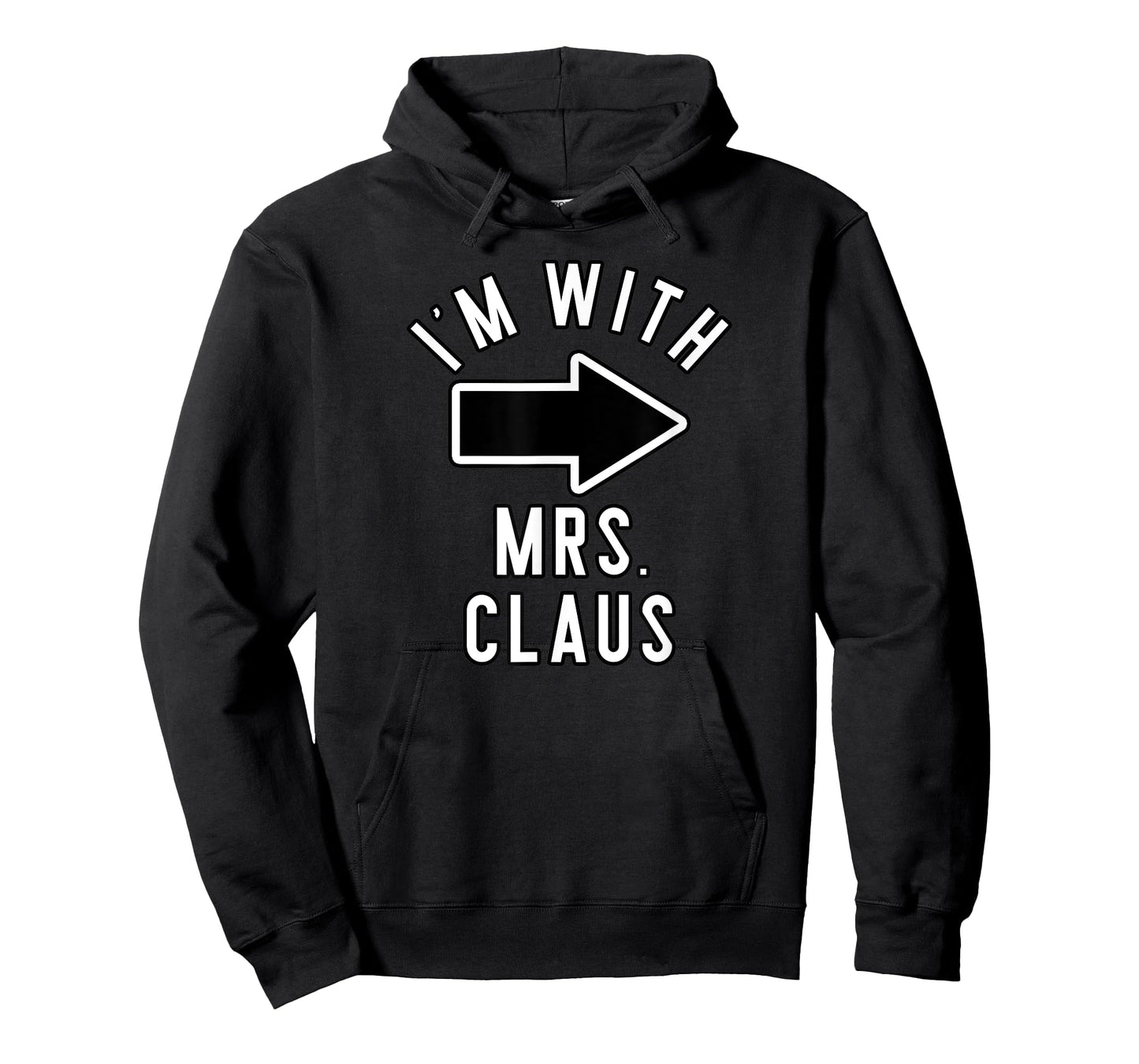 Couples Halloween Costume Shirts I'm With Mrs. Claus T-Shirt