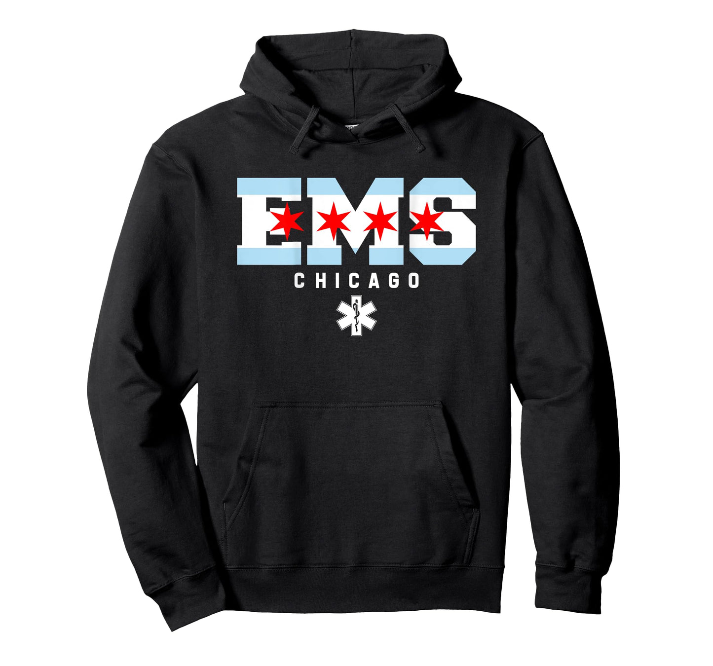 Chicago Illinois EMS Emergency Medical Services EMT Duty T-Shirt