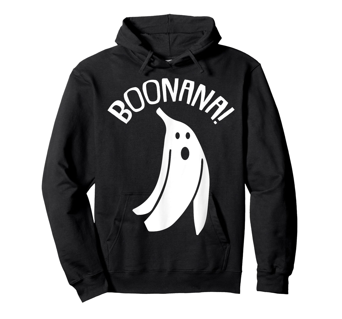 Boo-nana Lazy Halloween Costume Funny Ghost Banana Pun T-Shirt
