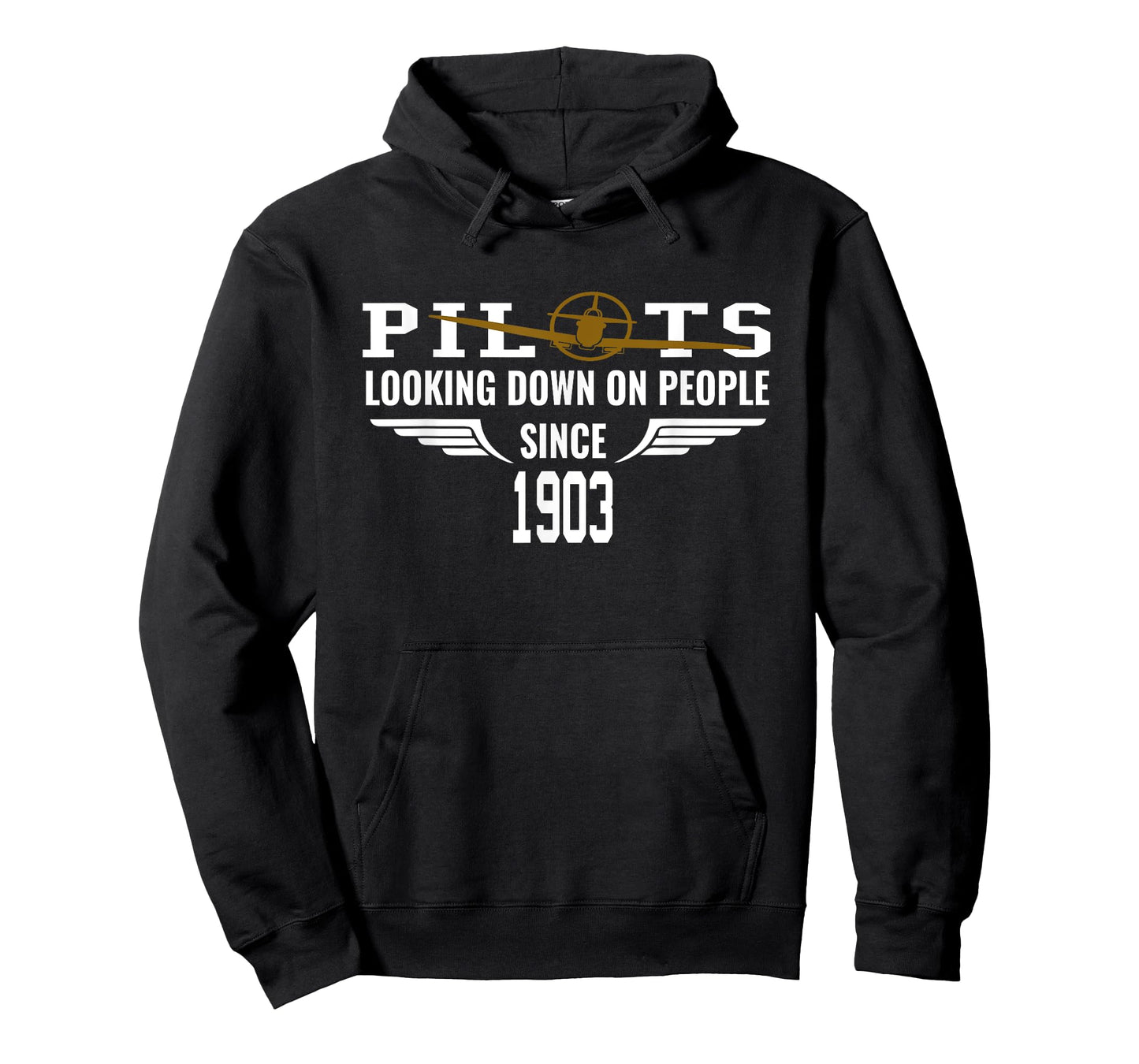 Airplane Pilot T-Shirt Looking Down On People Since 1903 Tee T-Shirt