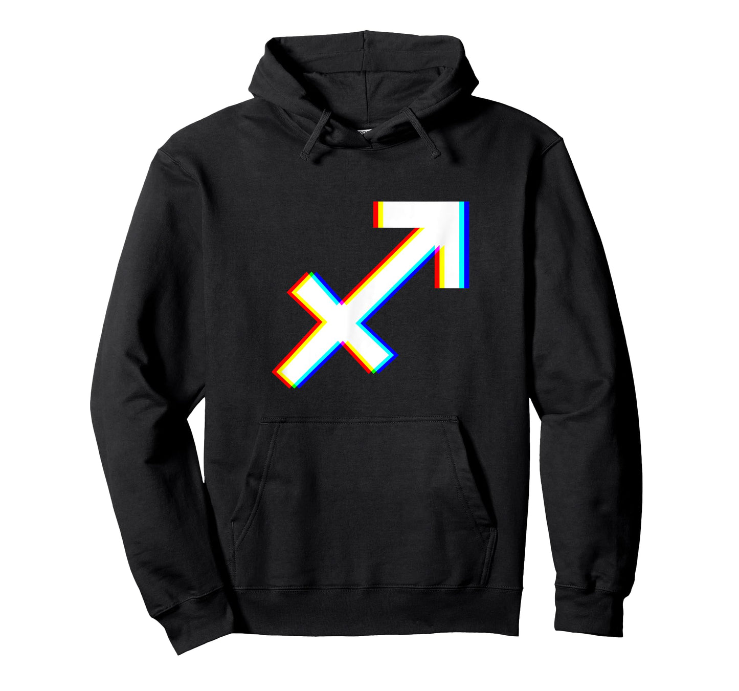 Sagittarius Zodiac Sign Vaporwave Rave EDM Techno Music Fan T-Shirt