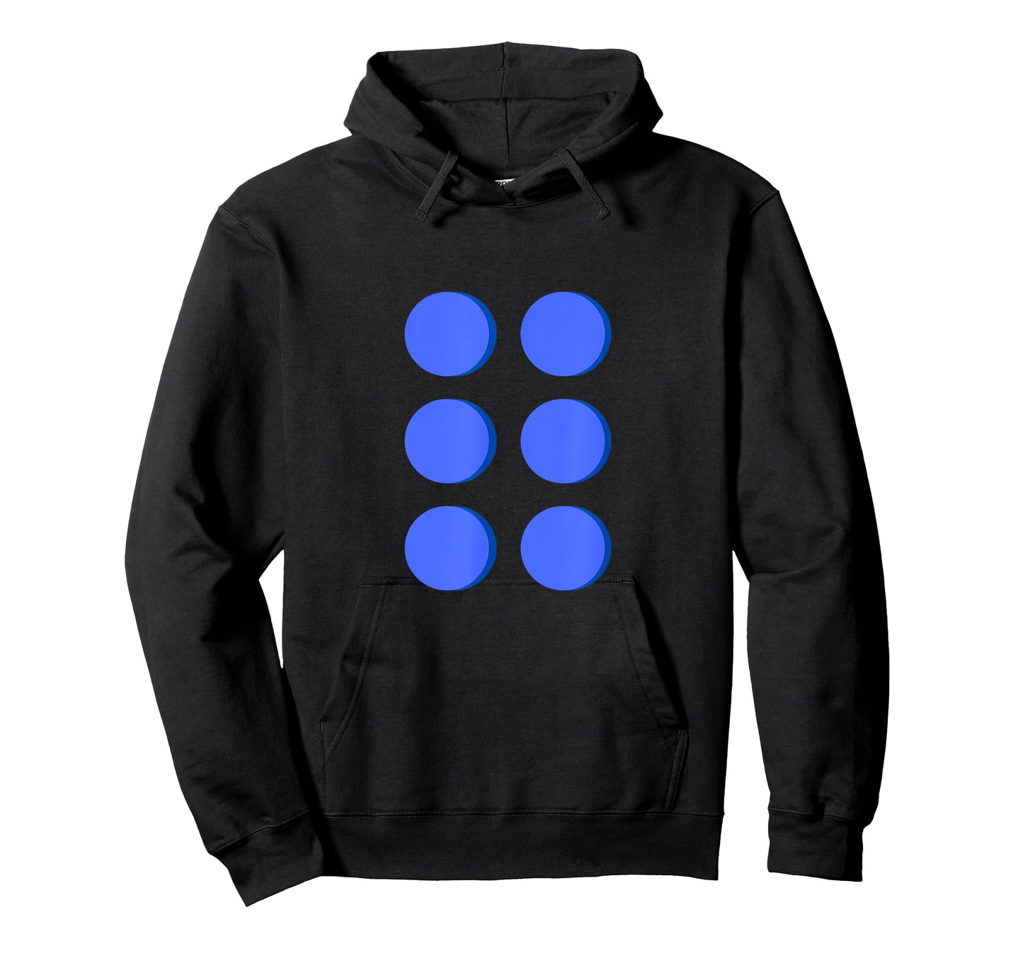 Blue Building Brick Halloween Plastic Block Costume Matching T-Shirt