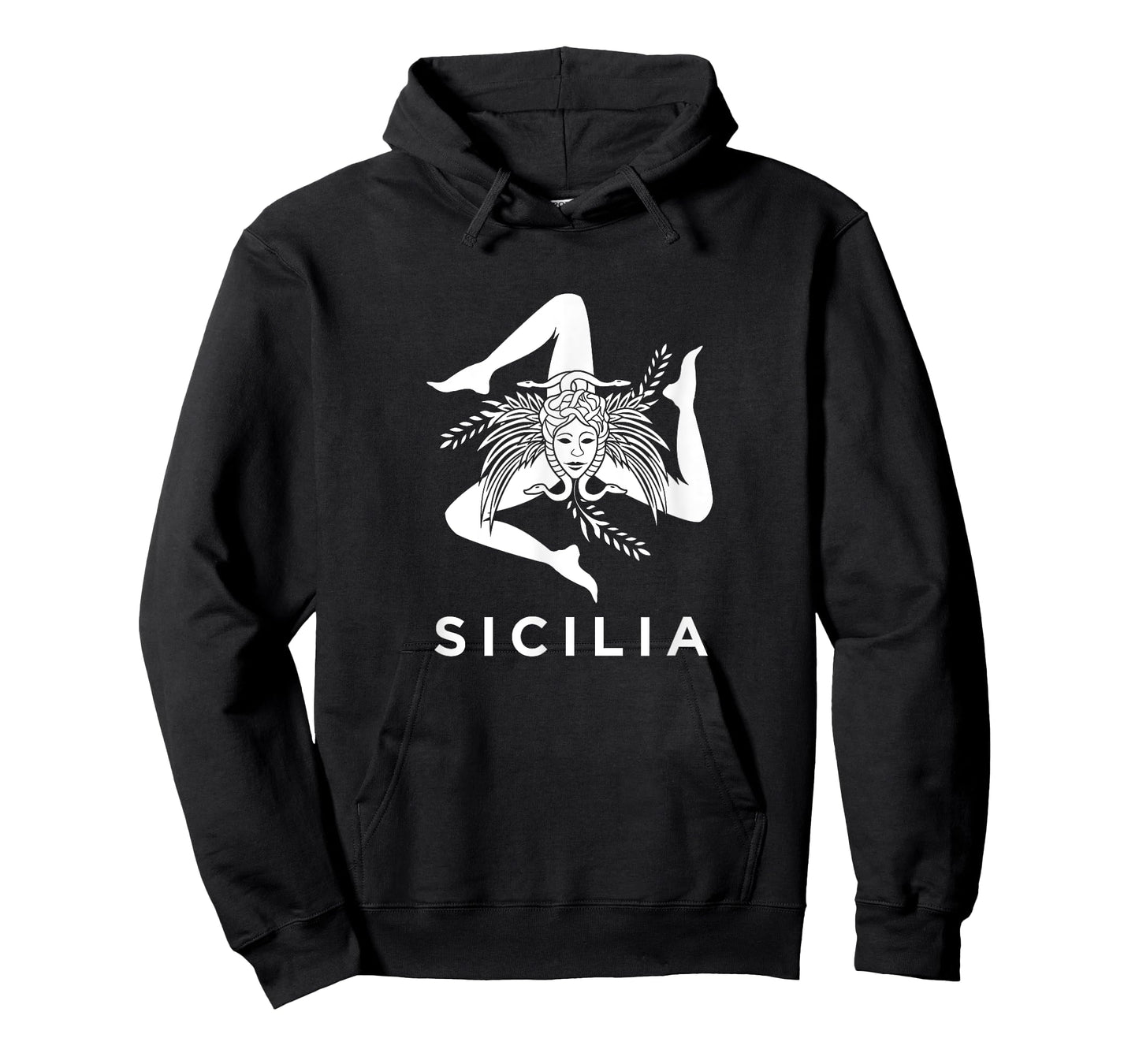 Sicilian Pride - Sicilia - Sicilian Flag Trinacria graphic T-Shirt