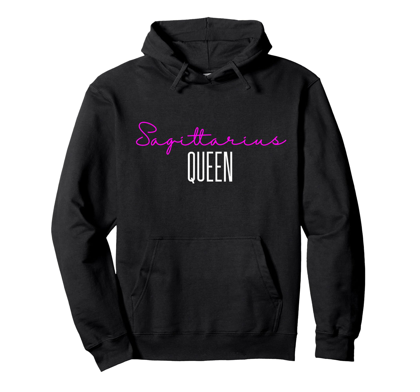 Sagittarius Queen Pink Writing / Sagittarius Woman Birthday T-Shirt