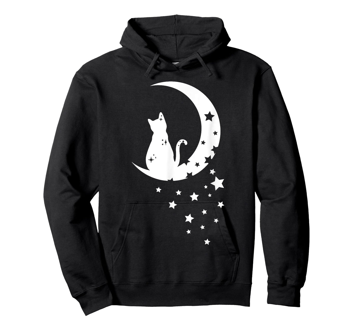 Cat Moon Star For Cat Lovers Kid Men Women T-Shirt