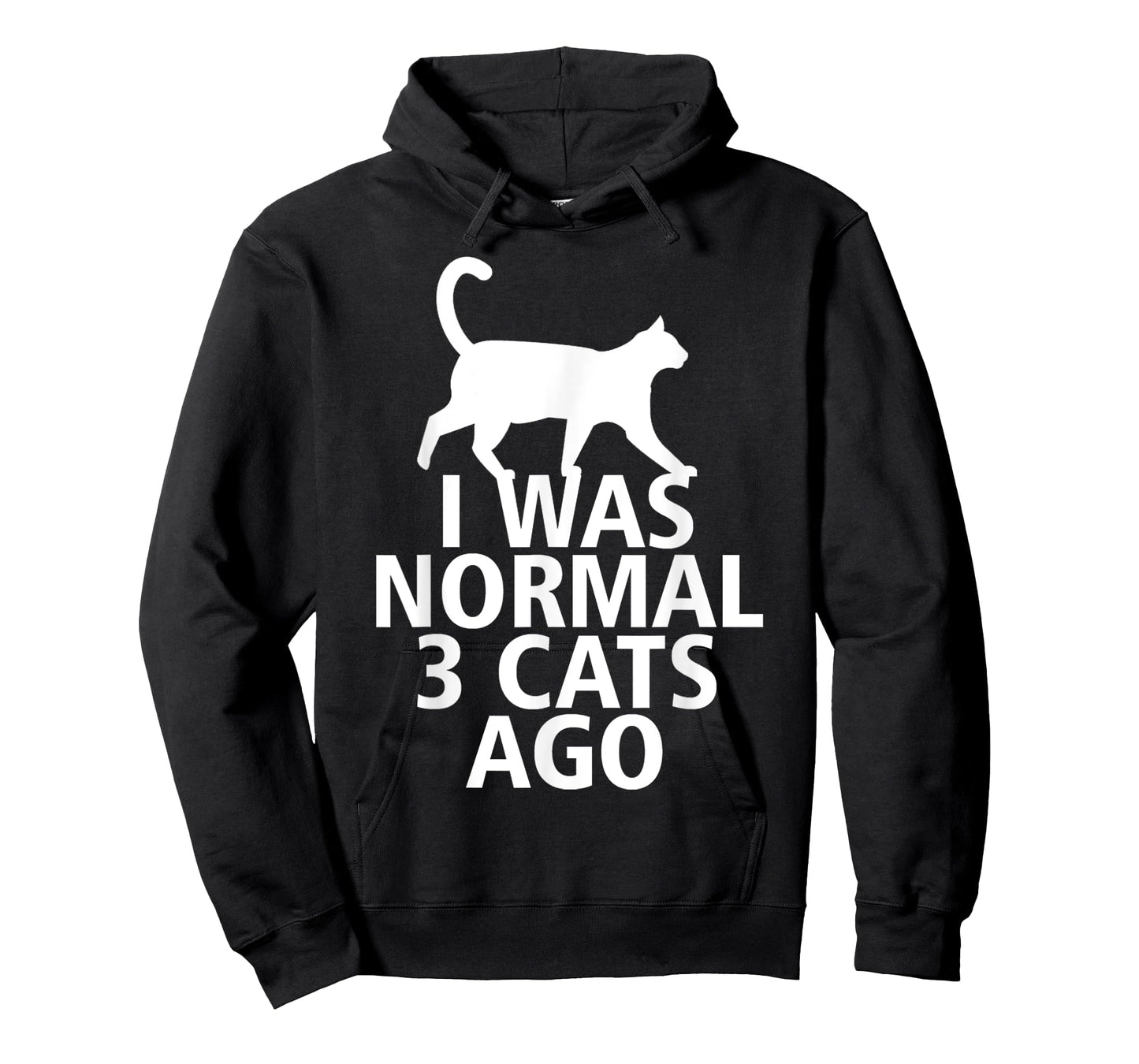 I Was Normal Three Cats Ago Funny T-Shirt T-Shirt