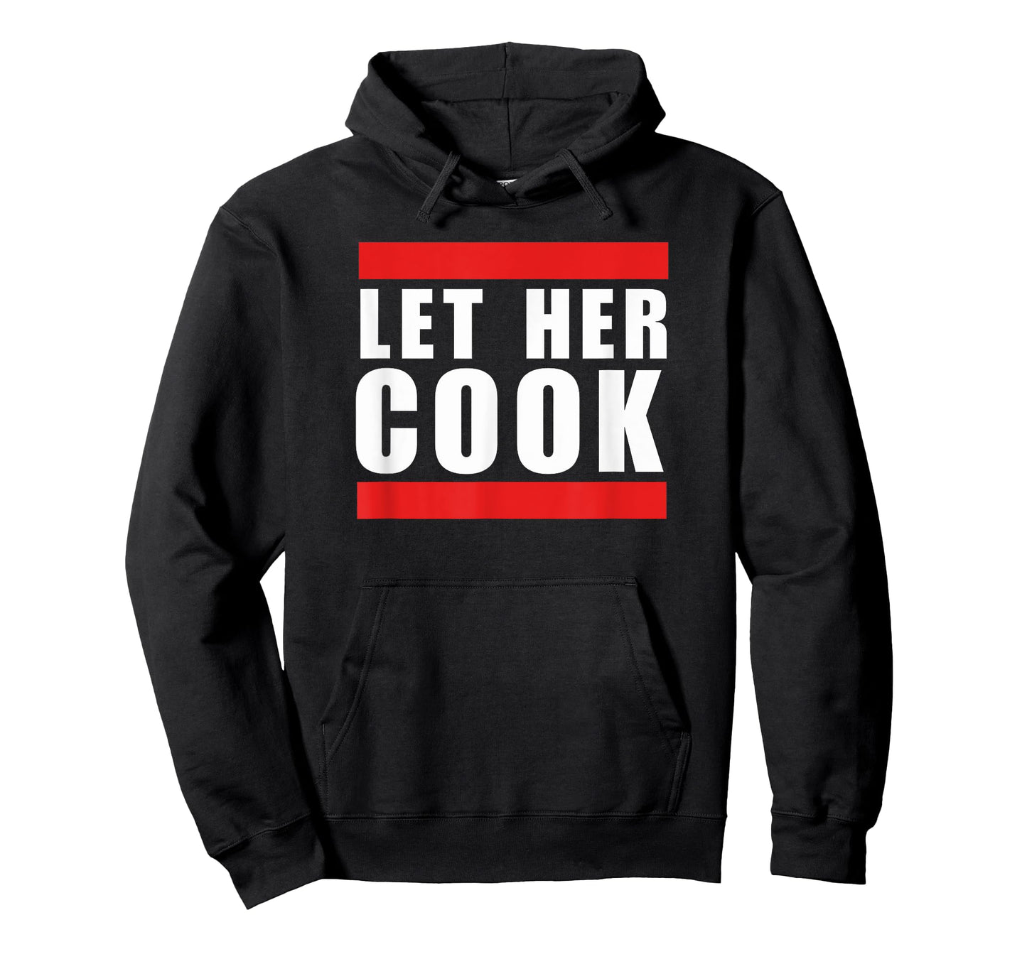 Cool Let her cook funny saying meme thanksgiving humor T-Shirt