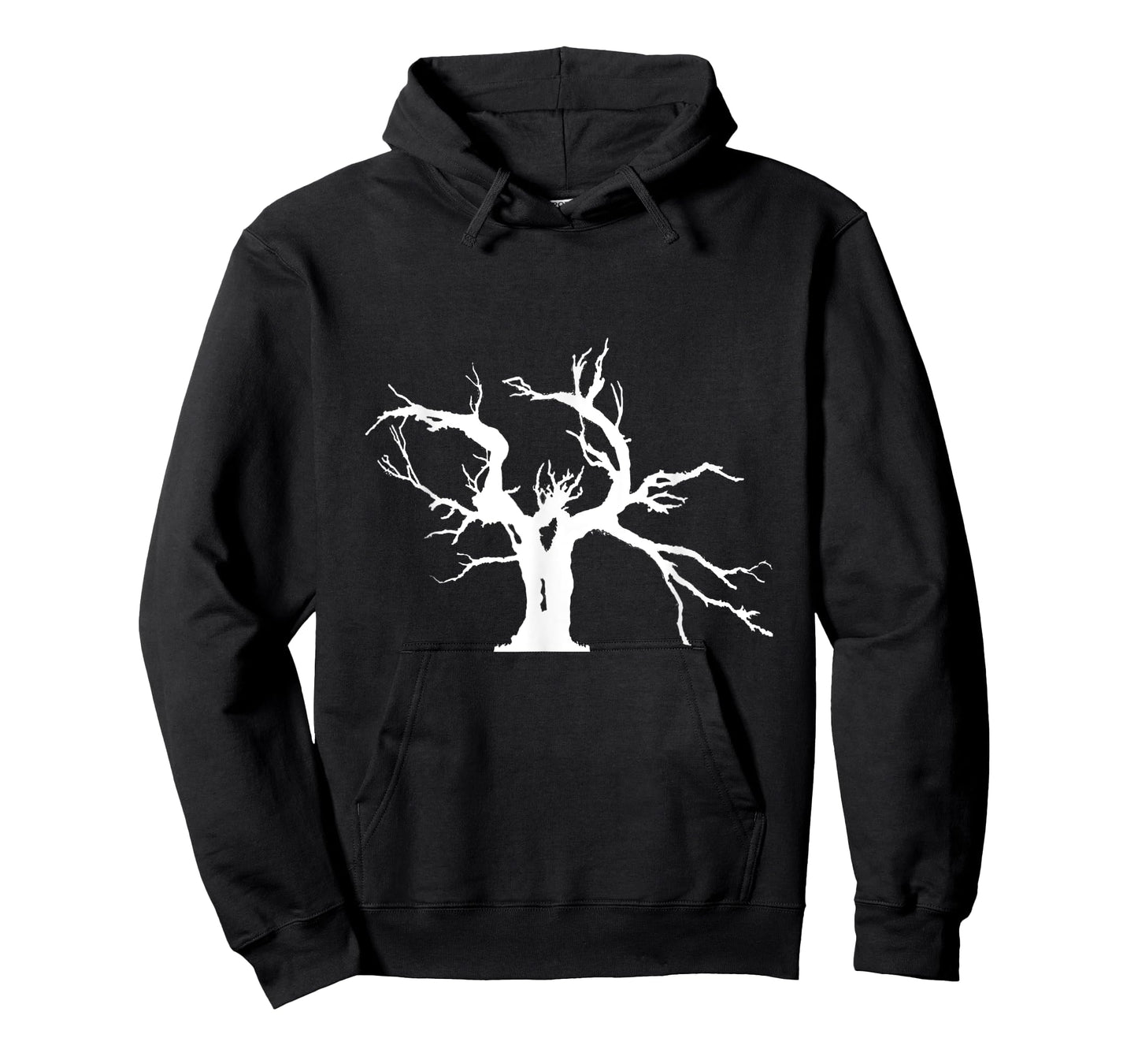Scary Evil Eden Tree of Life Natural Silhouette Dark Forest T-Shirt