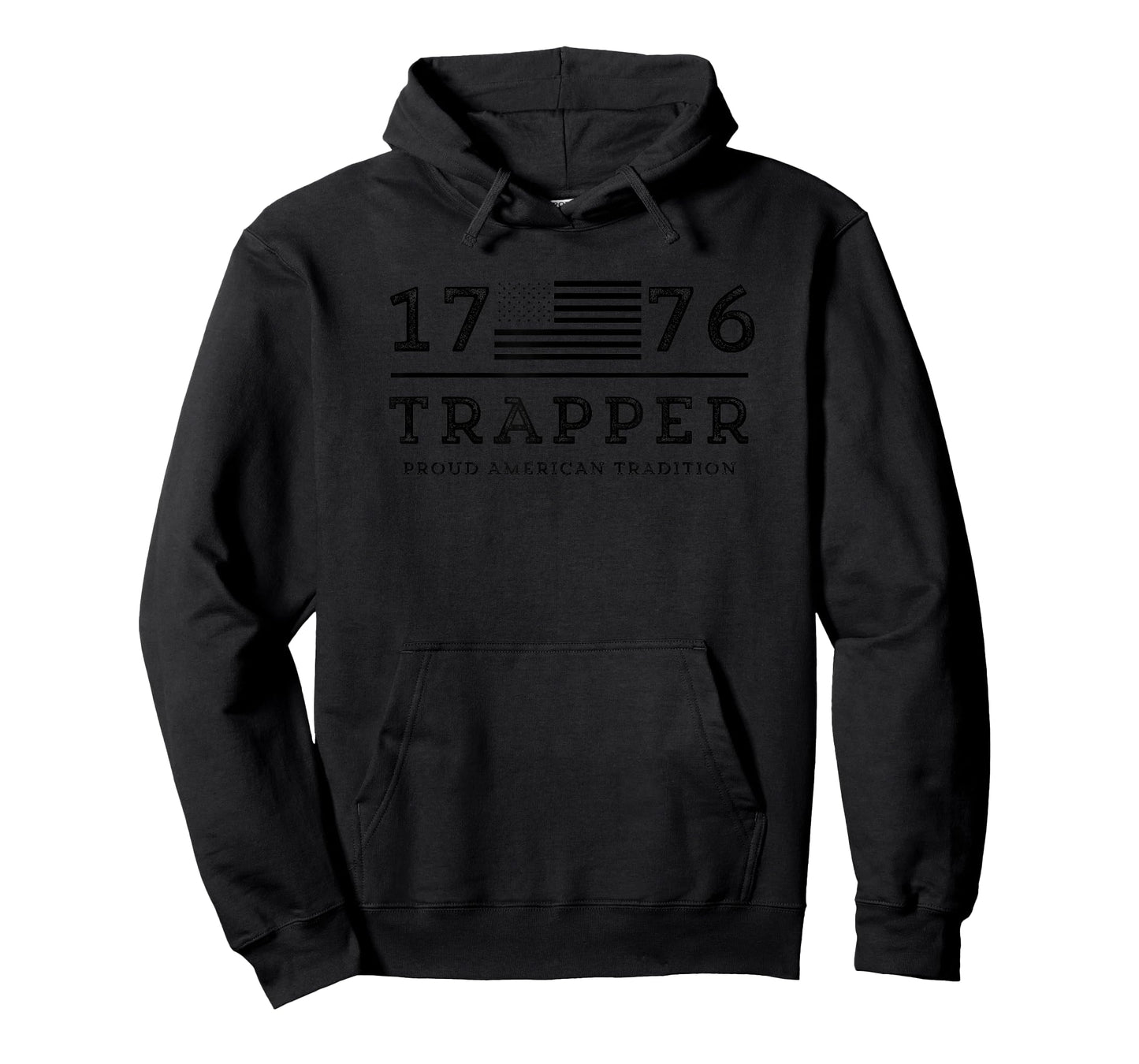 Trapping Shirt with a USA Flag and Vintage Style Text T-Shirt for Women Kids Men