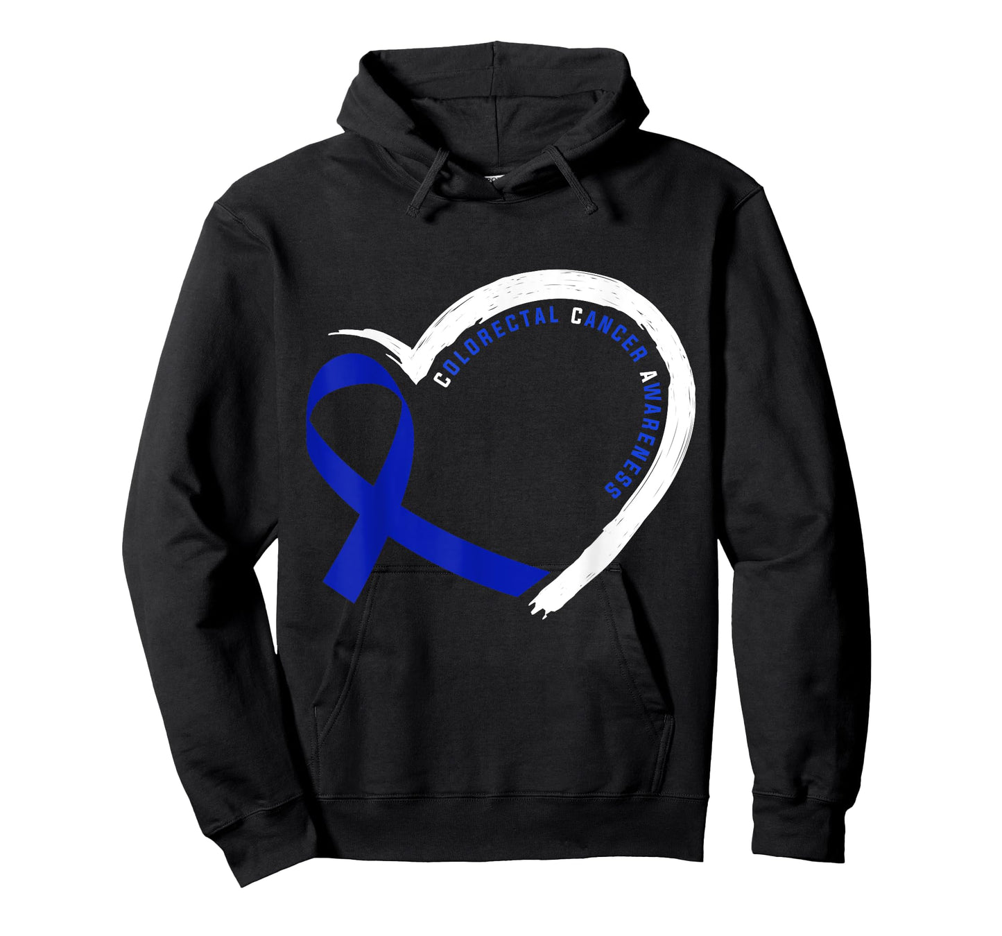 Colorectal Cancer Awareness Gift Idea Unisex-Adults Cancer Awareness T-Shirt Black Small Classic Fit Short Sleeve Crew Neck T-Shirt
