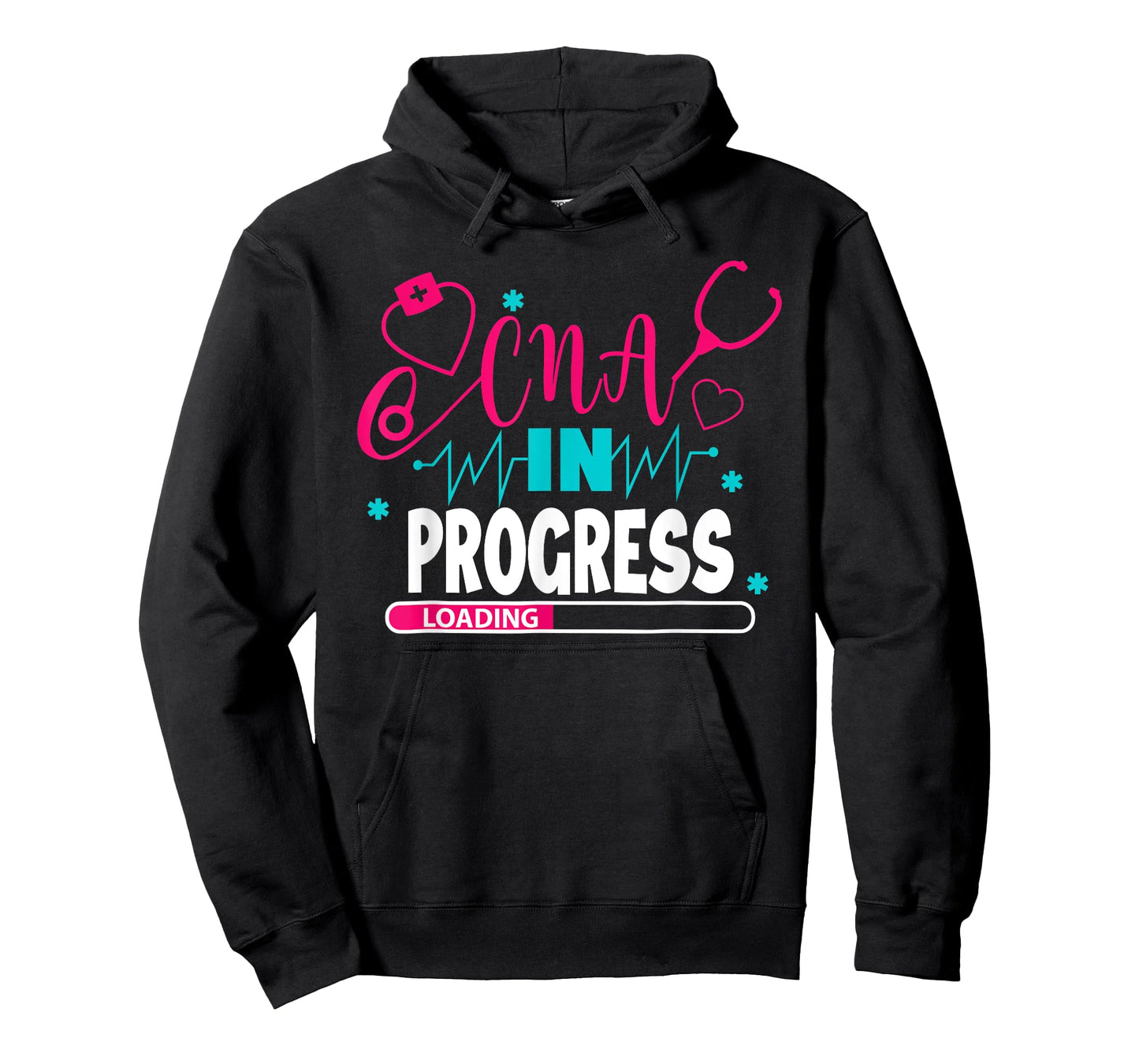 CNA In Progress Nursing School Student Future Nurse Life T-Shirt