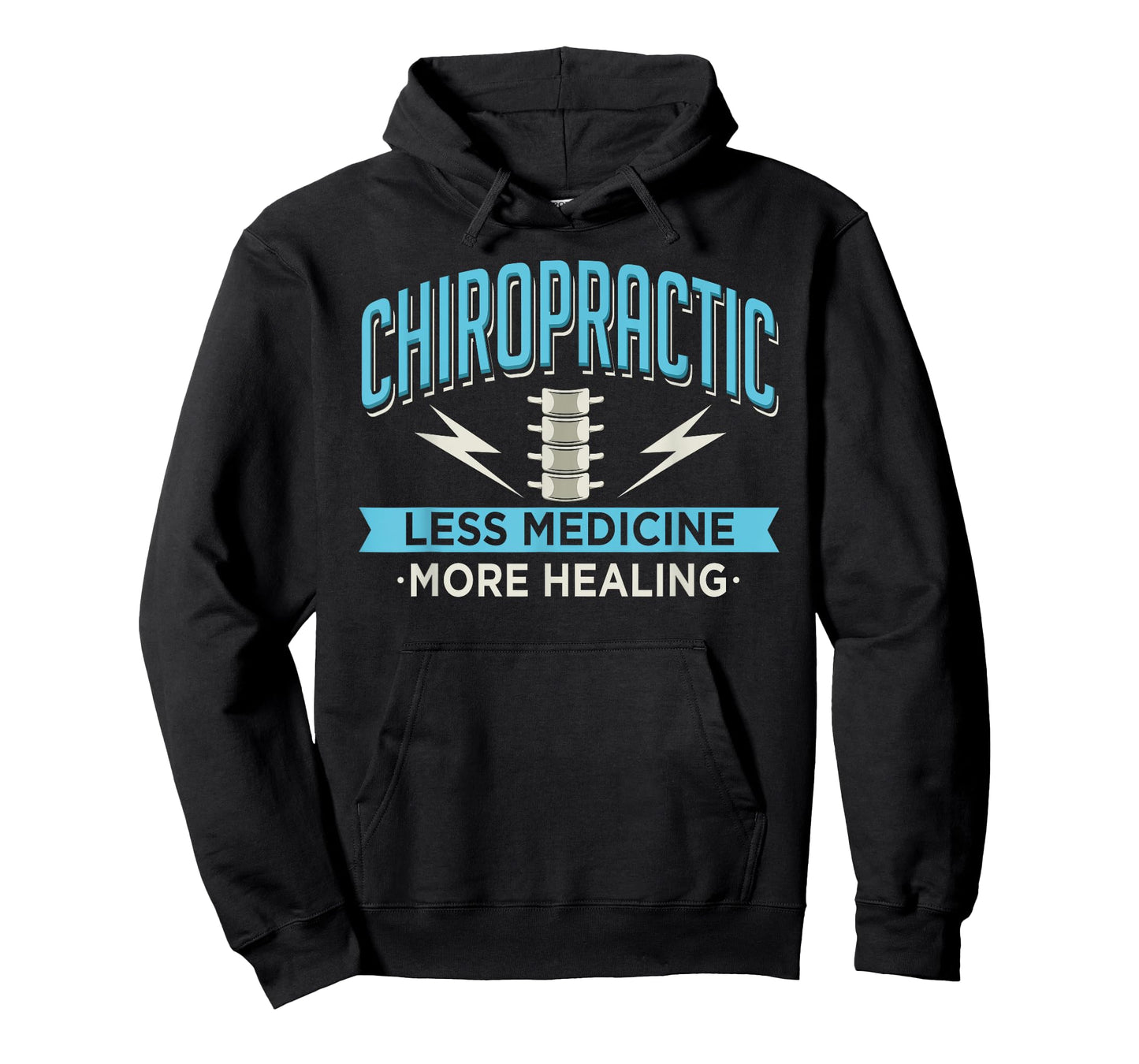 Chiropractic Less Medicine More Healing Chiropractor Chiro T-Shirt