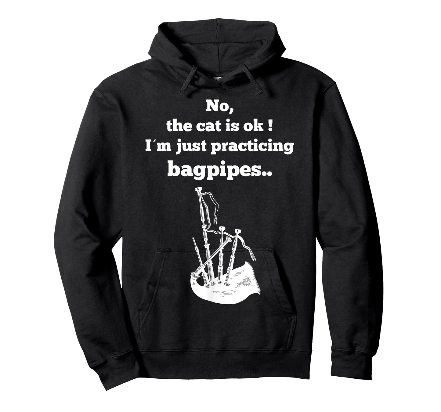 Funny Im just practicing Bagpipe T-Shirt for Bagpipers T-Shirt