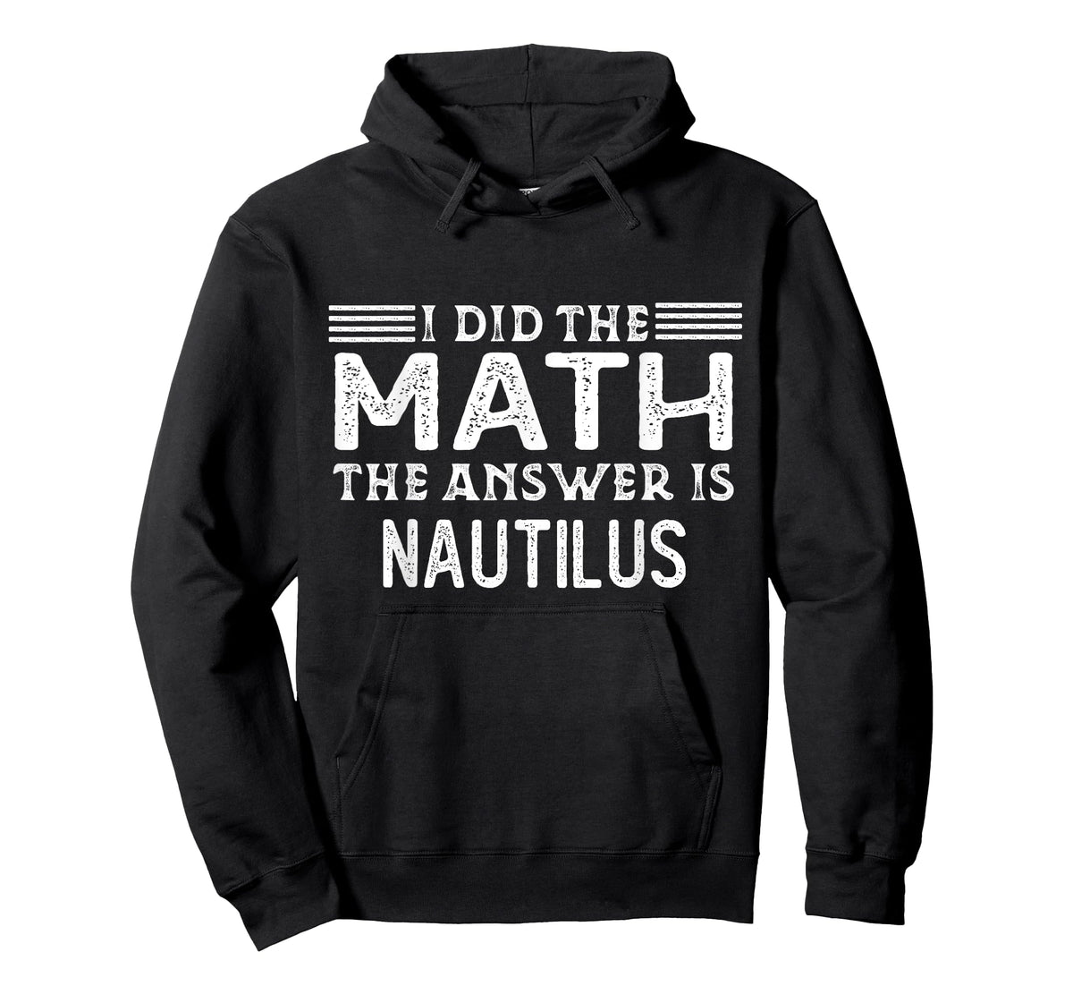 The Answer Is Nautilus Funny Math Teacher Student T-Shirt for Men Women Kids