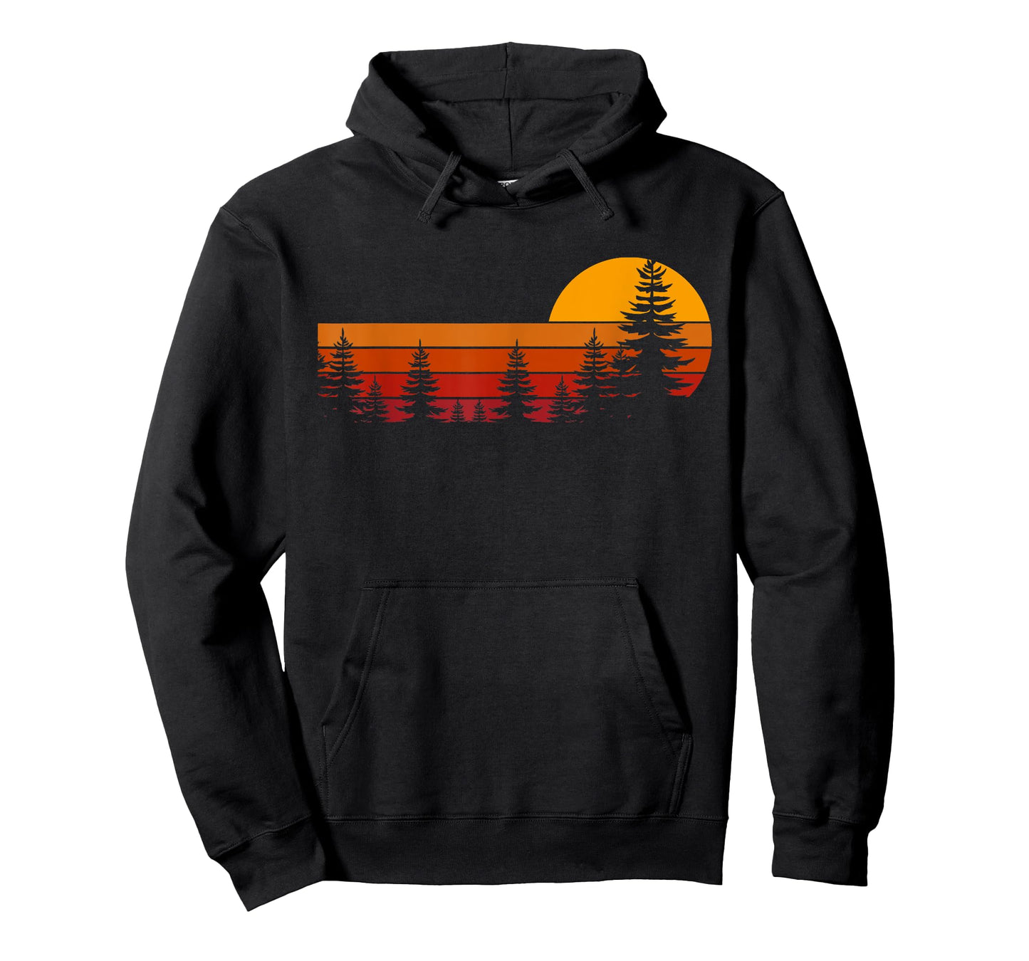 Trees Tshirt Wildlife Nature Vintage Forest Woods Outdoor T-Shirt