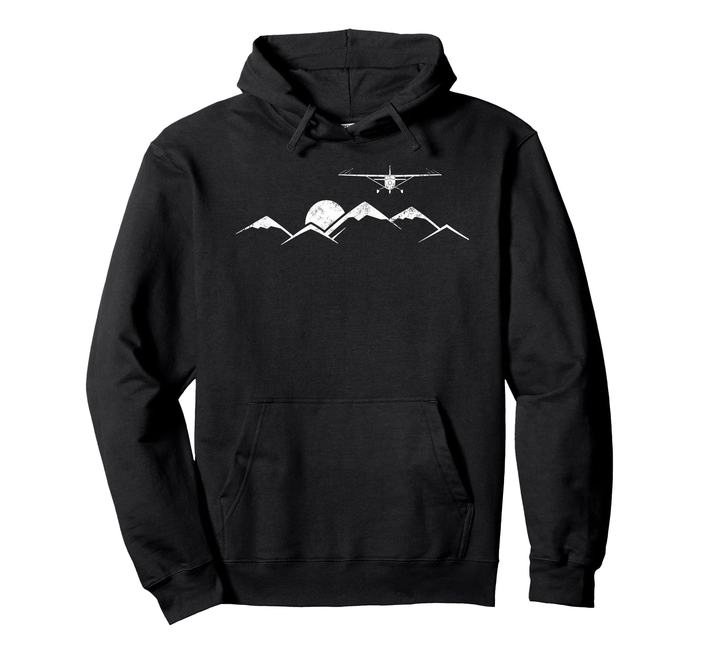 Airplane Over Mountains Gift for Pilots T-Shirt