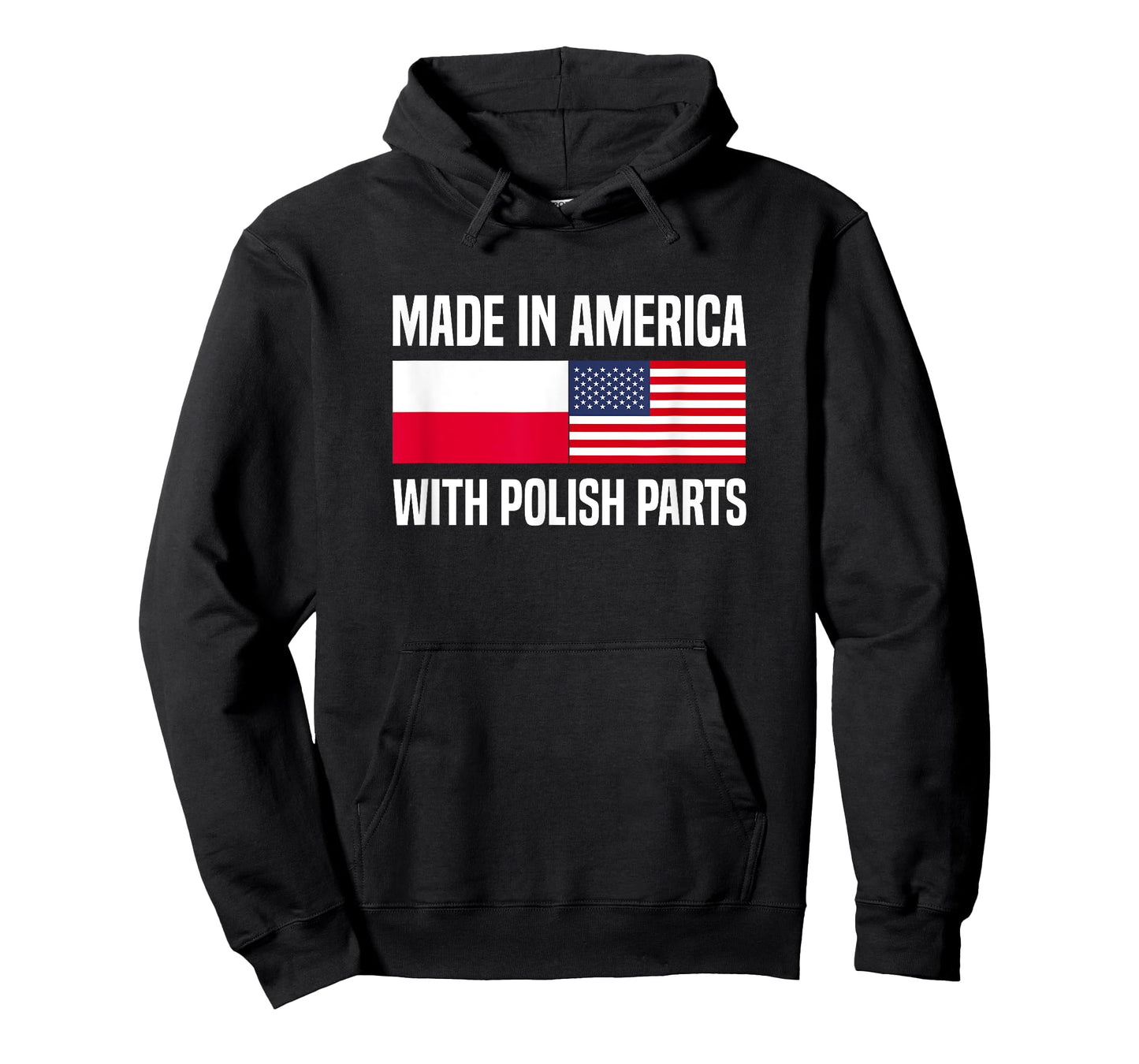 Made in America with Polish Parts Polish American T-Shirt