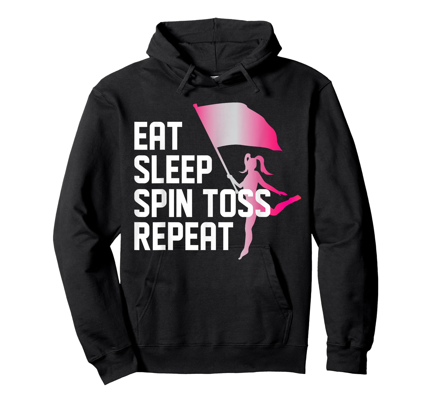 Eat Sleep Spin Toss Repeat Color Guard Winter Guards Shirt T-Shirt