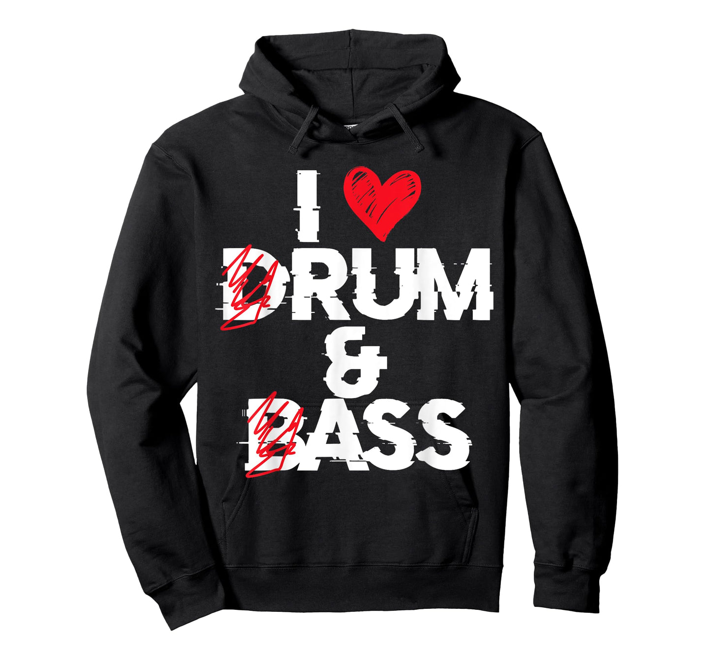 I Love Drum And Bass Rum And Ass Funny Saying T-Shirt