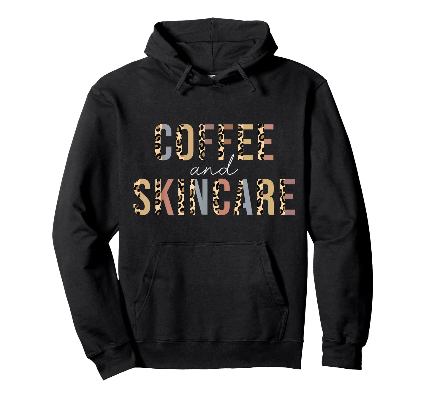 Coffee And Skincare Leopard Esthetician Skincare T-Shirt