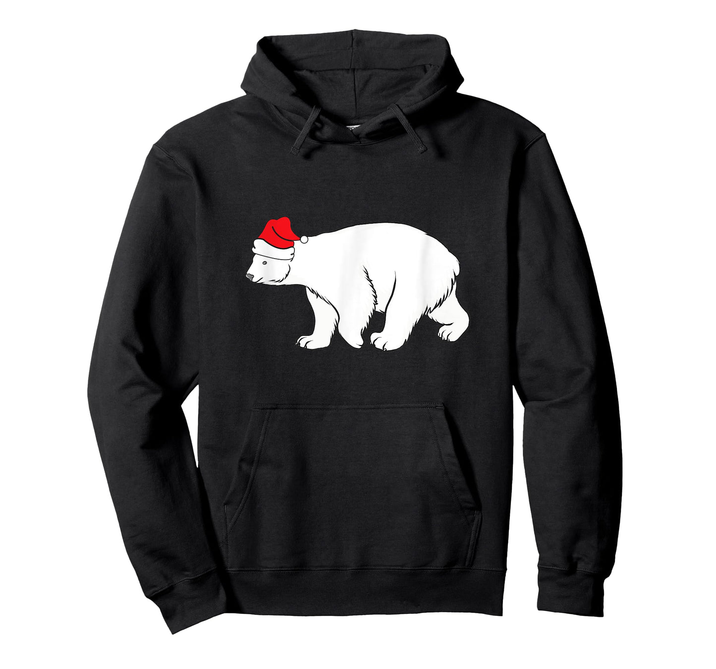 Polar Bear With Santa Hat Xmas Winter Christmas Pajama T-Shirt