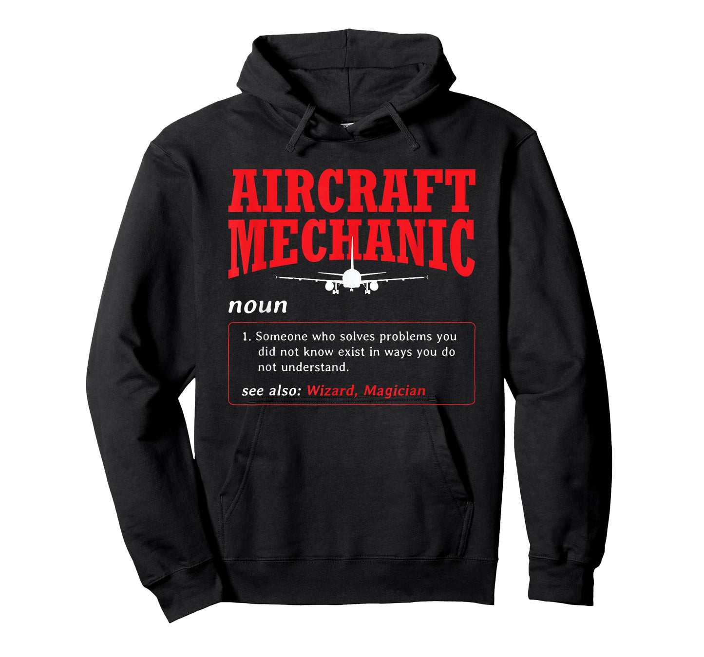 Aircraft Mechanic Definition Airplane Aircraft Mechanic T-Shirt