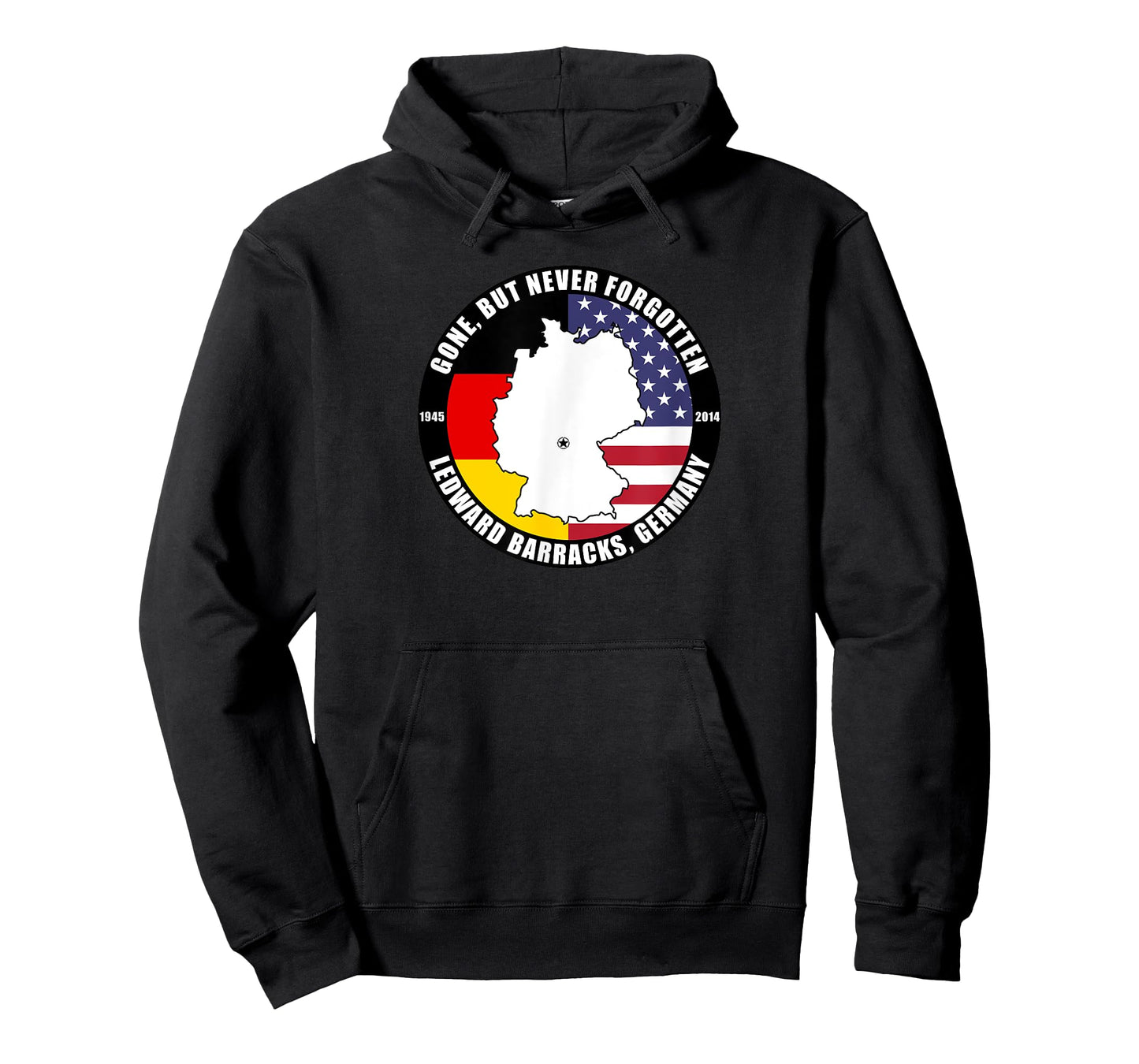 Gone But Never Forgotten Ledward Barracks Germany Veteran T-Shirt