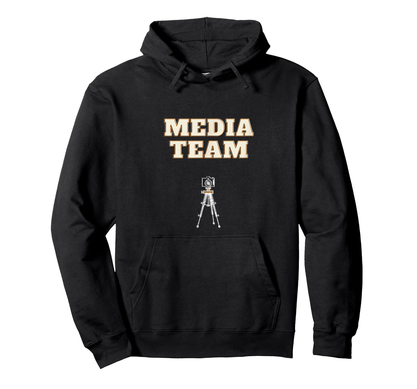 MEDIA TEAM Front Design, for Production and Videographer T-Shirt