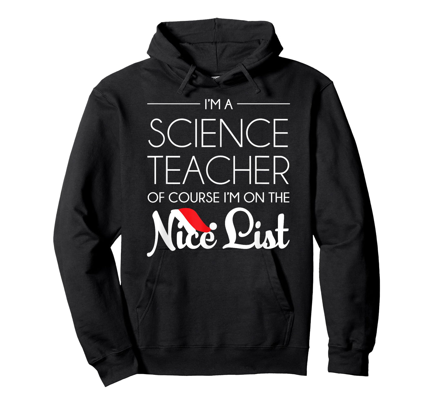 Science Teacher Christmas Shirt, Funny Holiday Gift Men Women T-Shirt