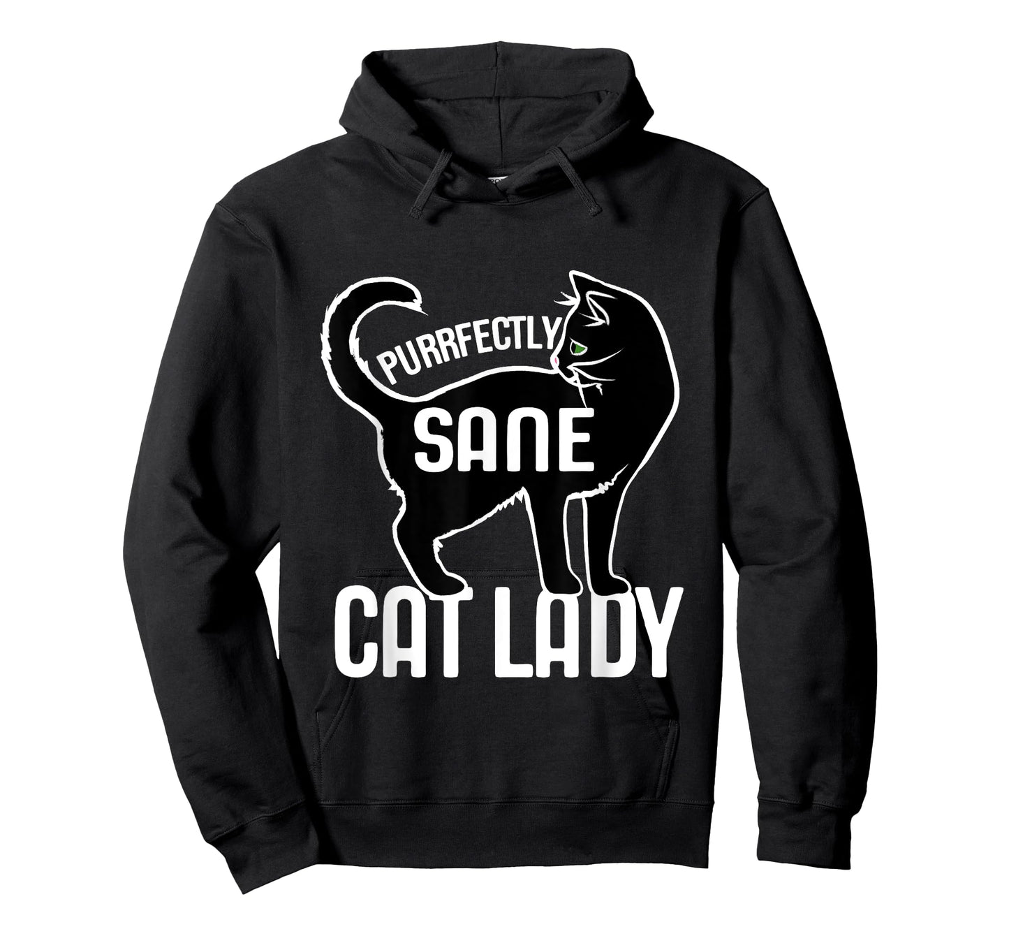 Purrfectly Sane Cat Lady funny T-Shirt