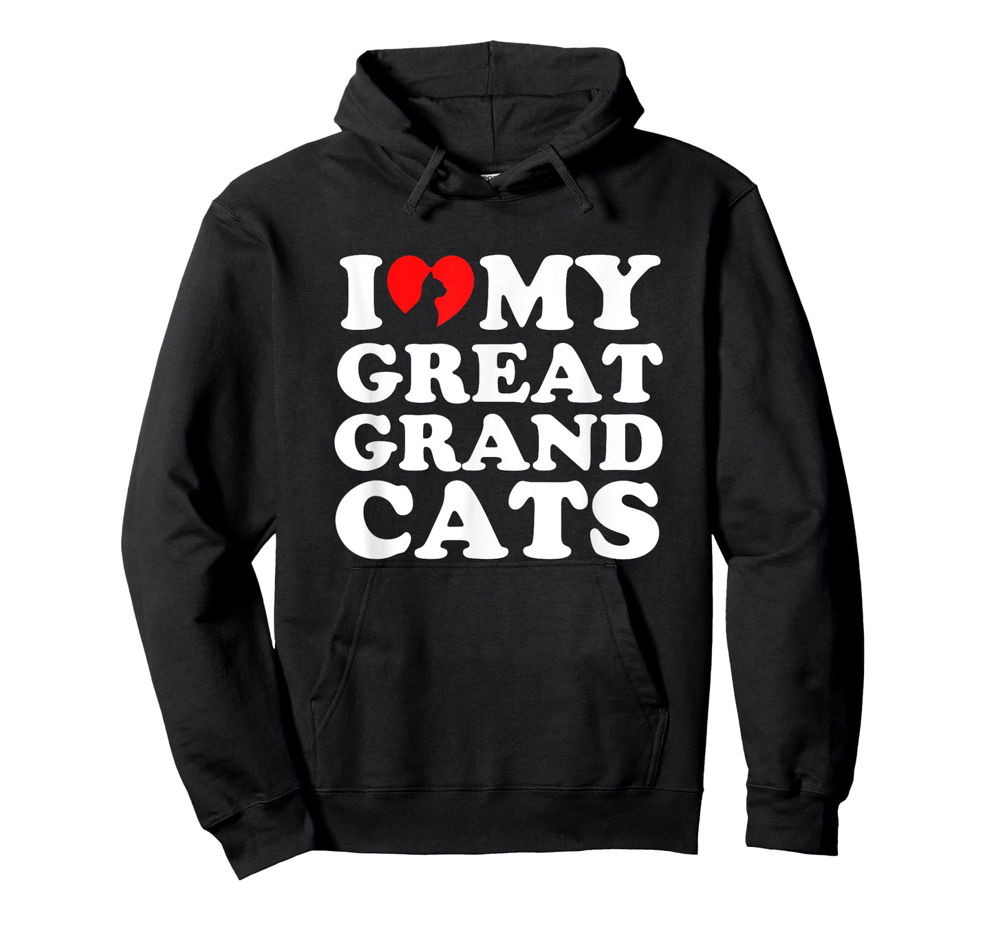 I Love My Great Grandcats T-Shirt
