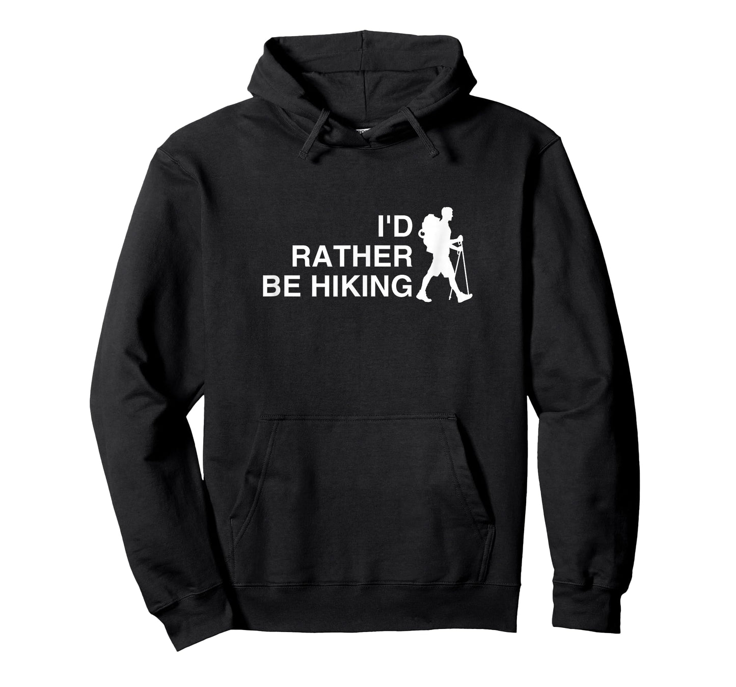 I'd Rather Be Hiking Funny Backpacking Shirt, Funny Hiking T-Shirt