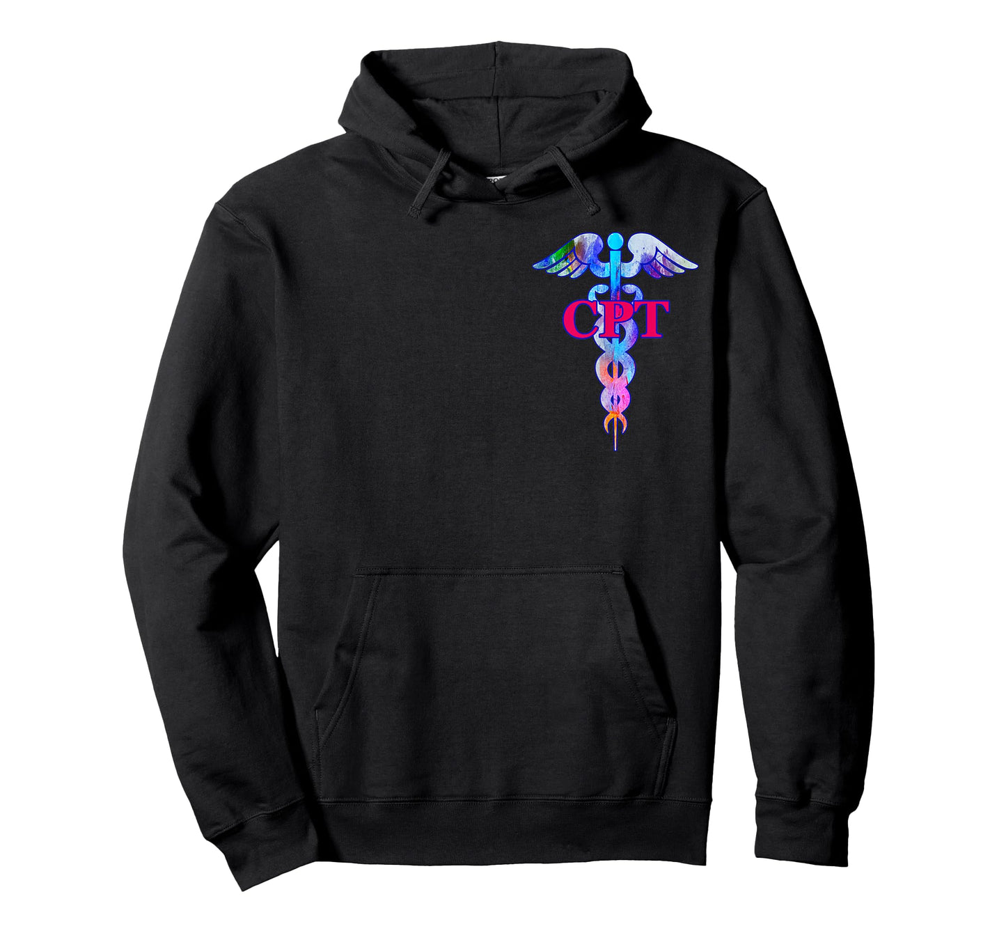 Certified Phlebotomy Technician CPT Caduceus Medical Symbol T-Shirt