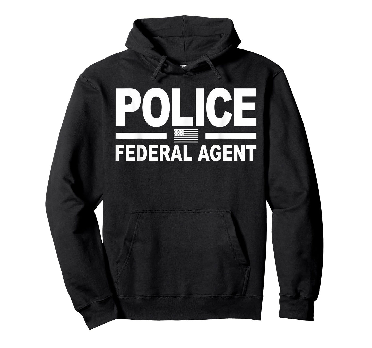 Federal Agent Police Officer USA Flag Uniform Costume TEE T-Shirt