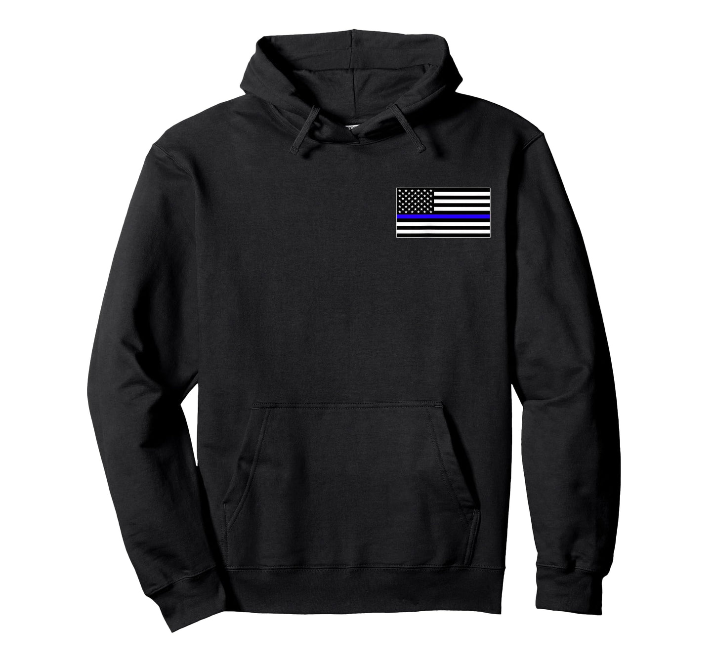 Thin Blue LINE US American Flag Honor Police Lives Matter T-Shirt