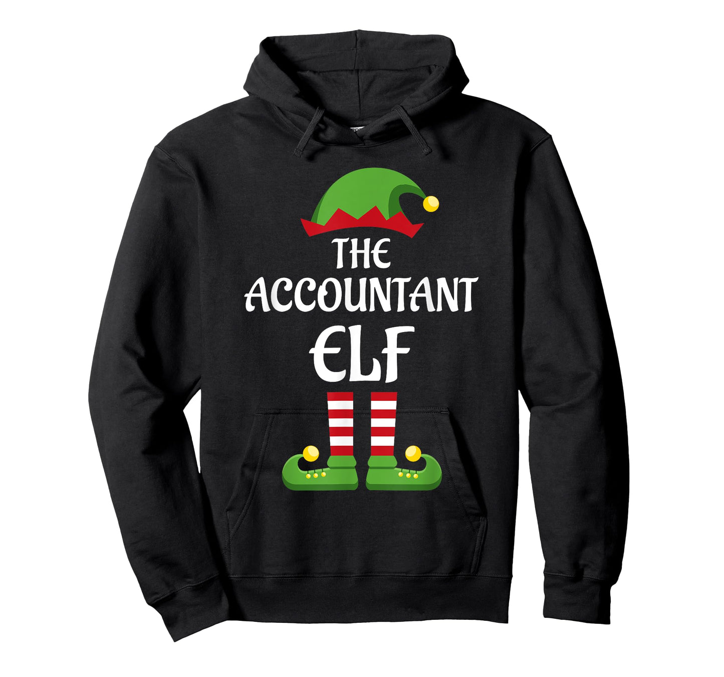 Accountant Elf Family Matching Group Christmas T-Shirt