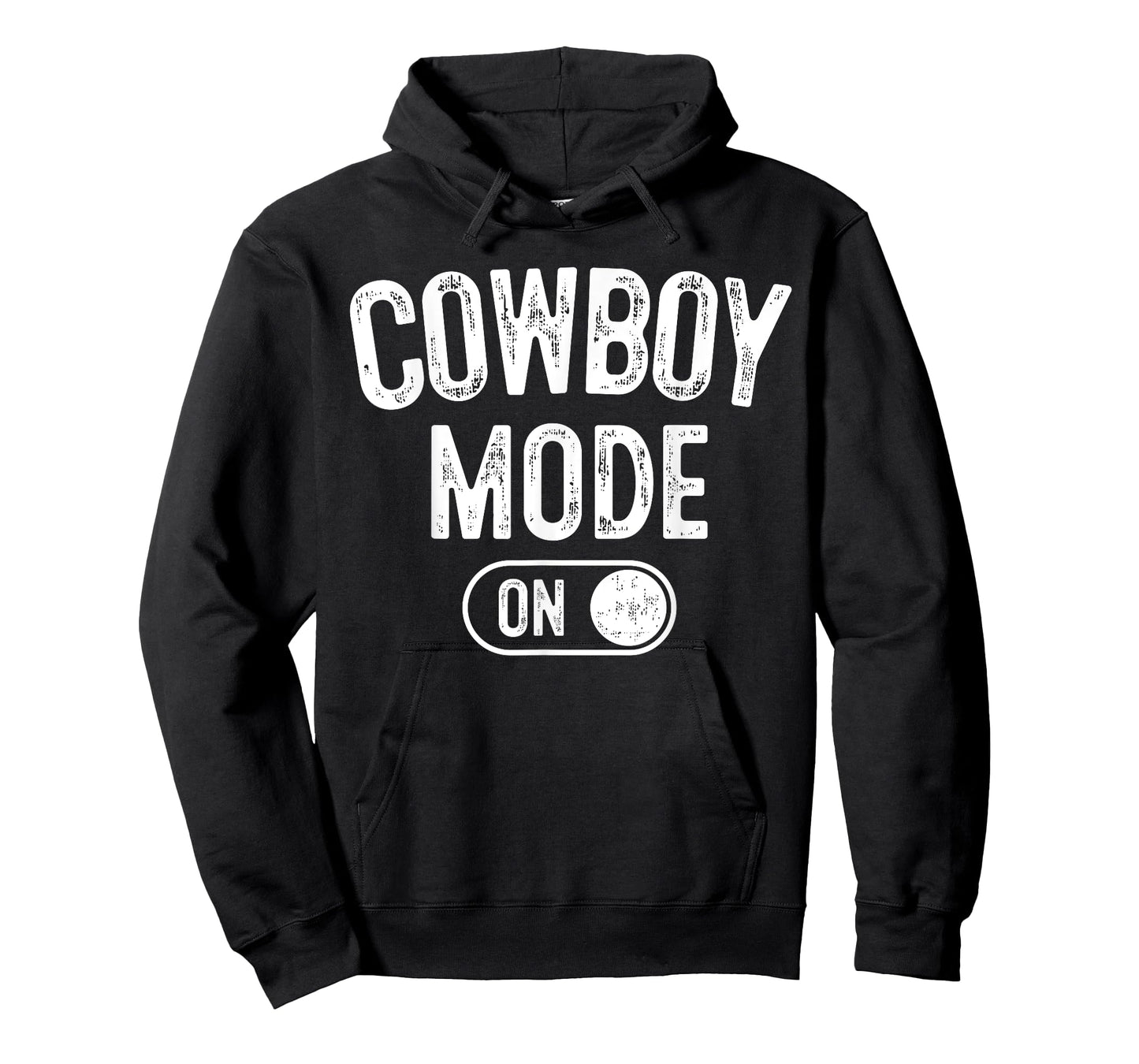 Cowboy Mode On Costume Funny Farmer Rodeo Gift Rancher T-Shirt