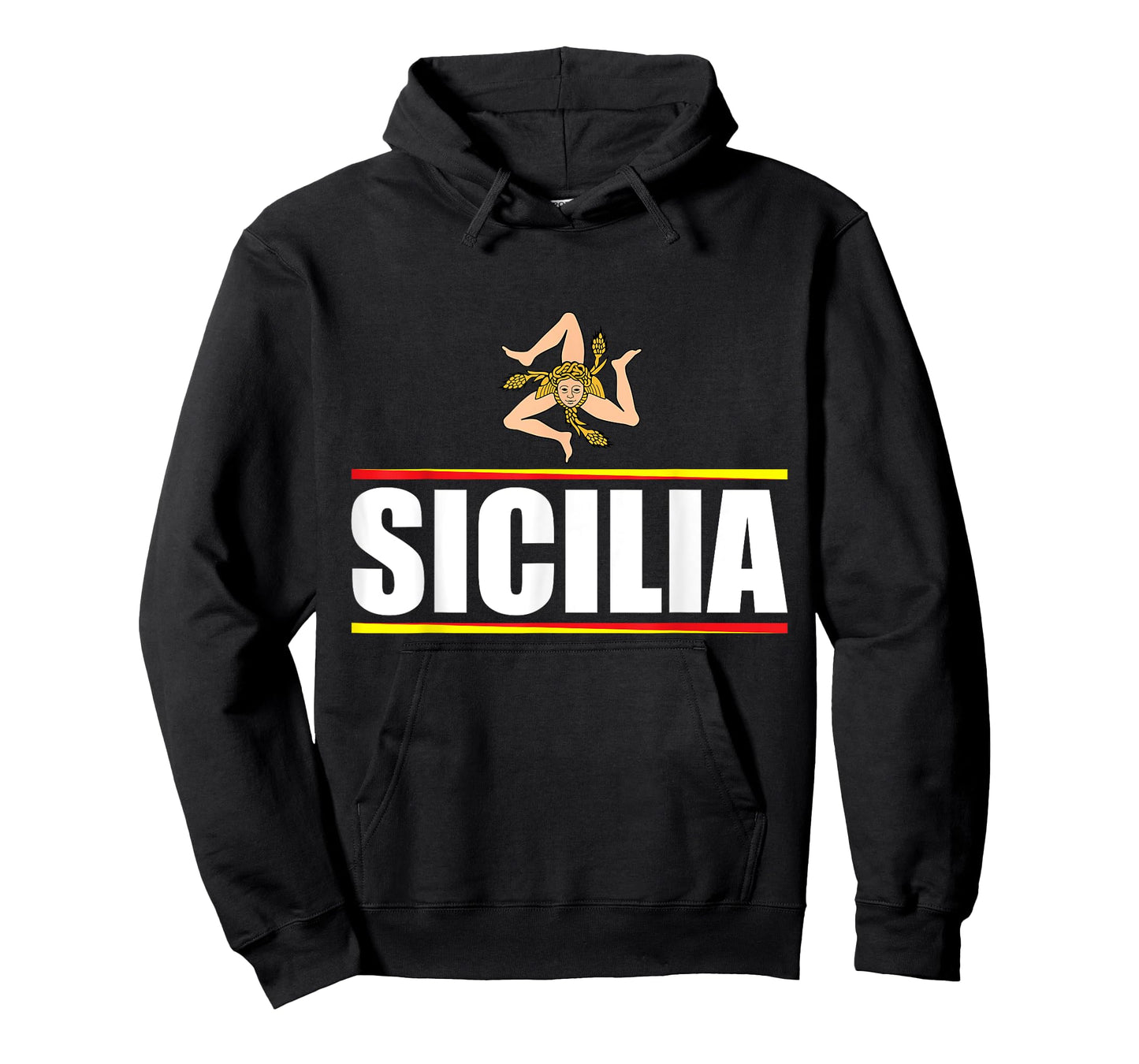 Sicilia Flag Sicily Palermo Italy T-Shirt