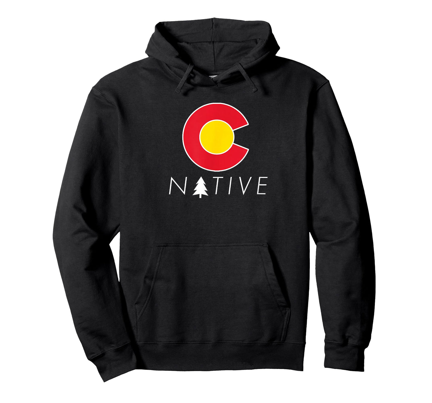 Colorado Native Colorado Flag Graphic Design T-Shirt