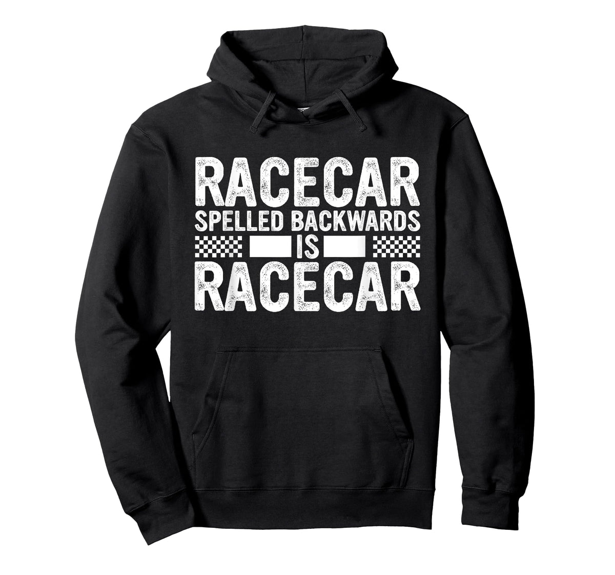 Racecar Spelled Backwards Mechanic Funny Car Racing Saying T-Shirt