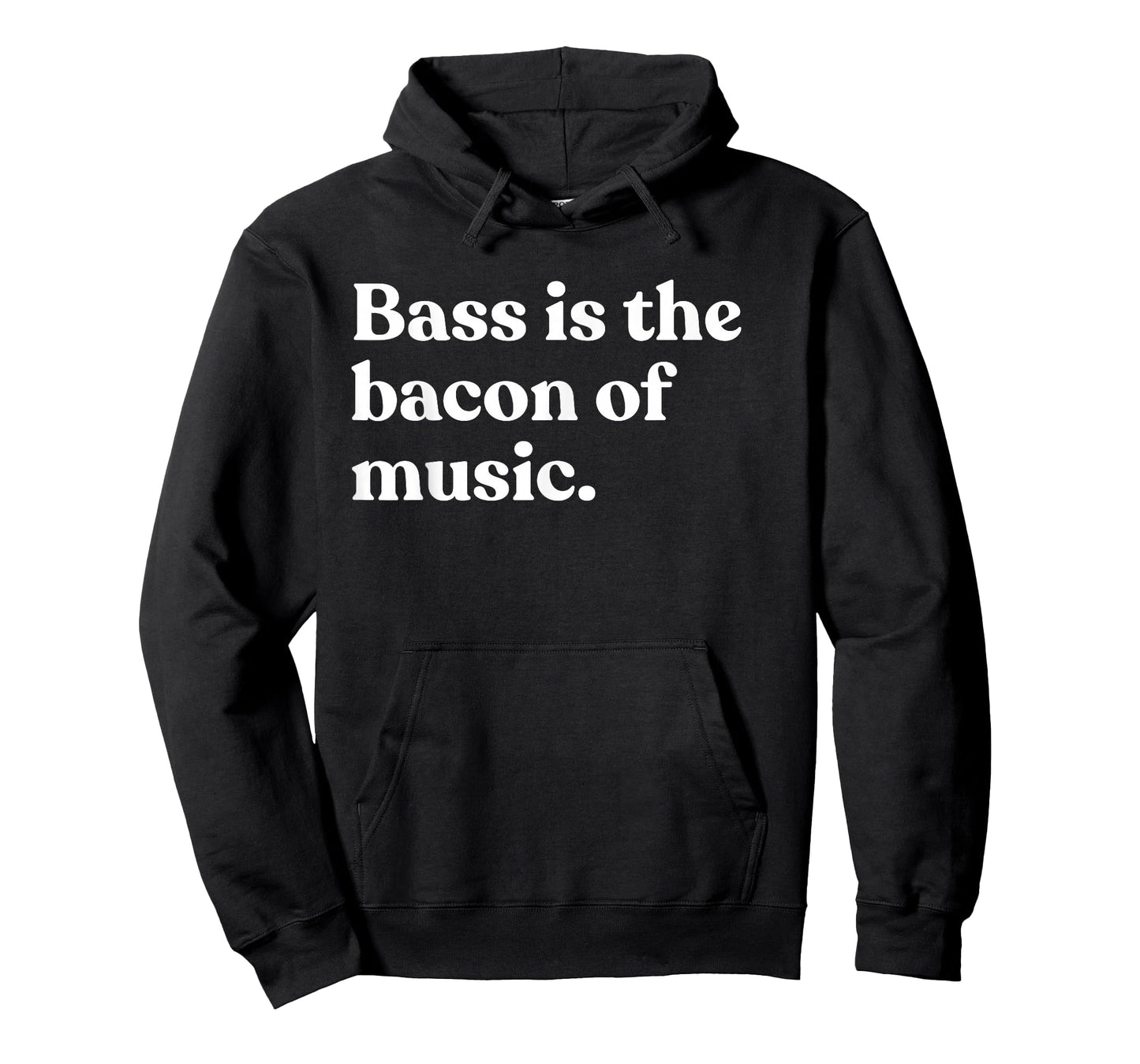 Bass Is The Bacon Of Music Musician Funny Bass Guitar T-Shirt