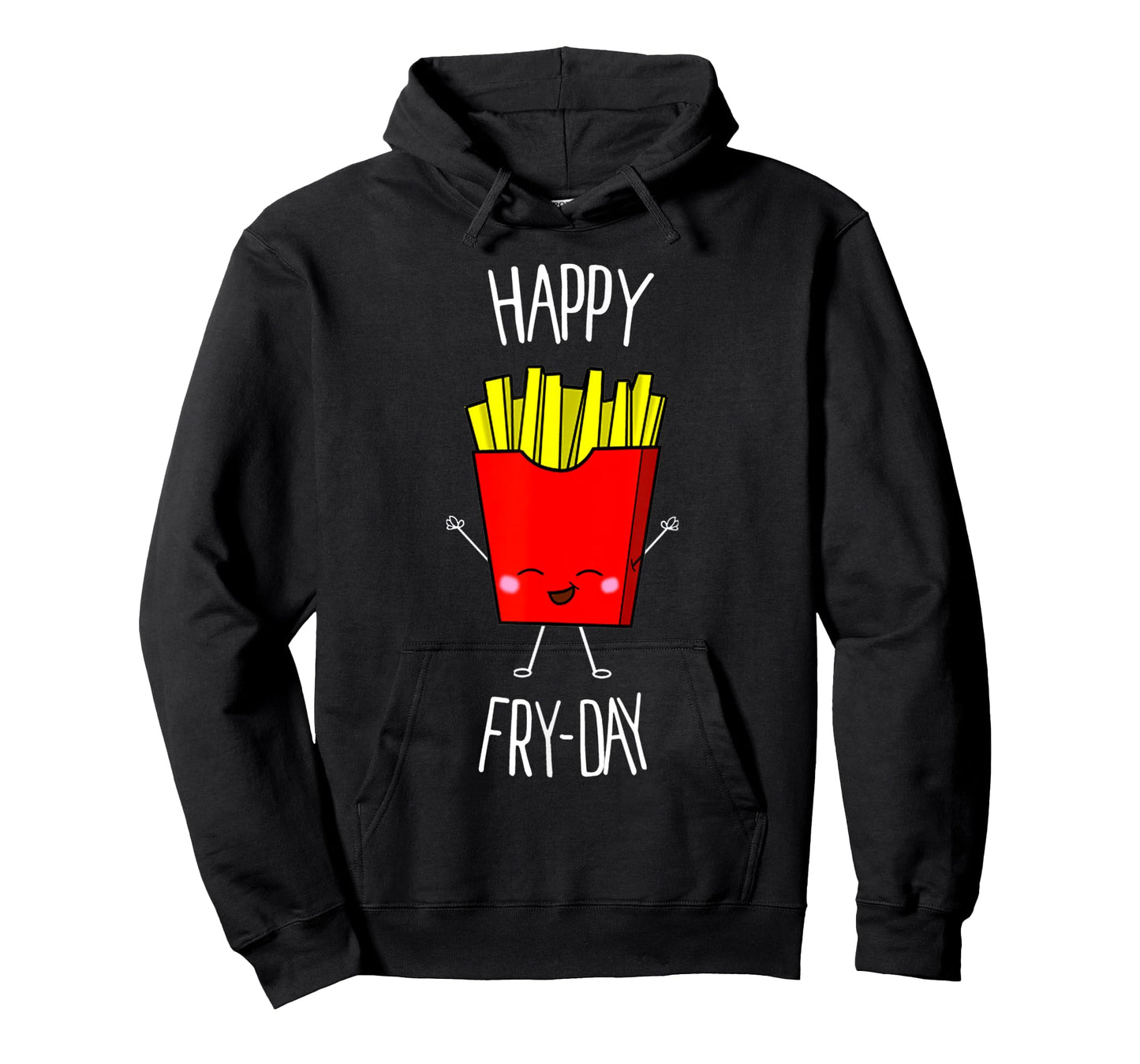 Happy Fry-day T-Shirt Cute Kawaii Food Shirt T-Shirt